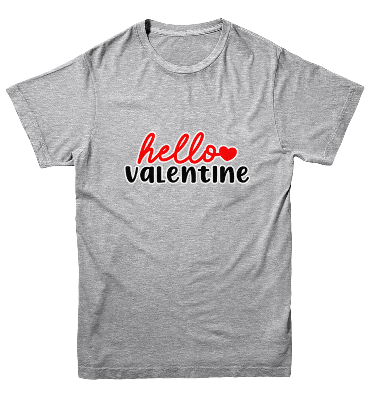 Hello Valentine - Valentine's Day Heart Love Adorable Youth T-Shirt - Picture 6 of 20
