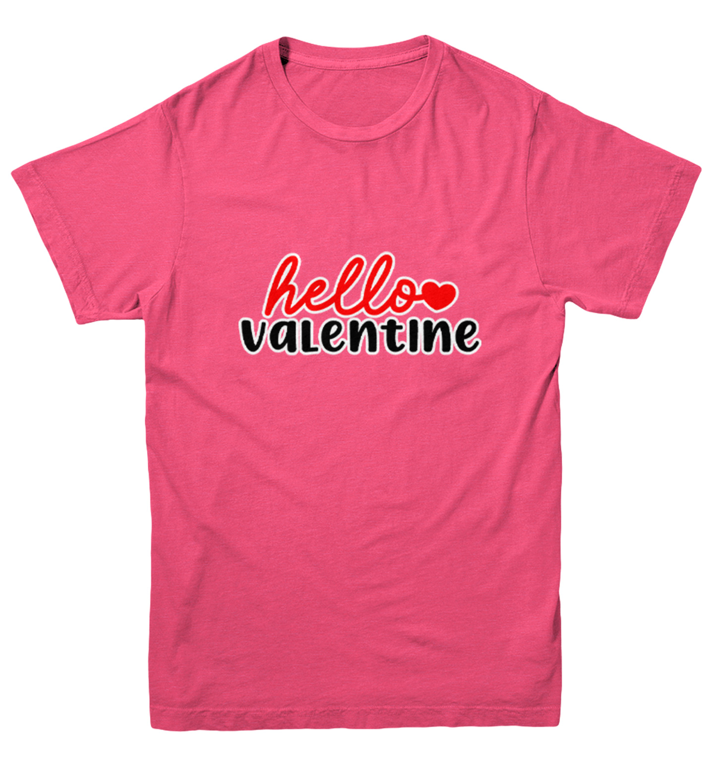 Hello Valentine - Valentine's Day Heart Love Adorable Youth T-Shirt - Picture 9 of 20