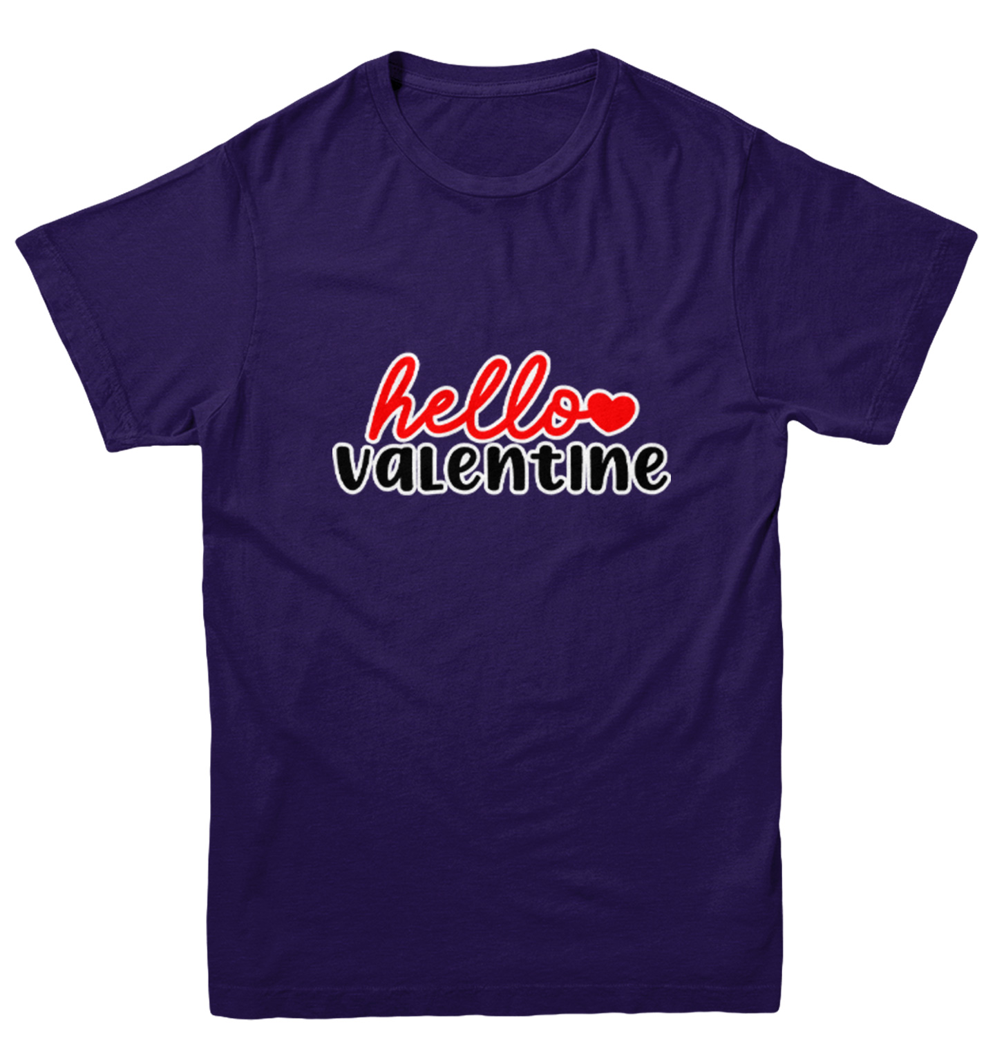 Hello Valentine - Valentine's Day Heart Love Adorable Youth T-Shirt - Picture 10 of 20