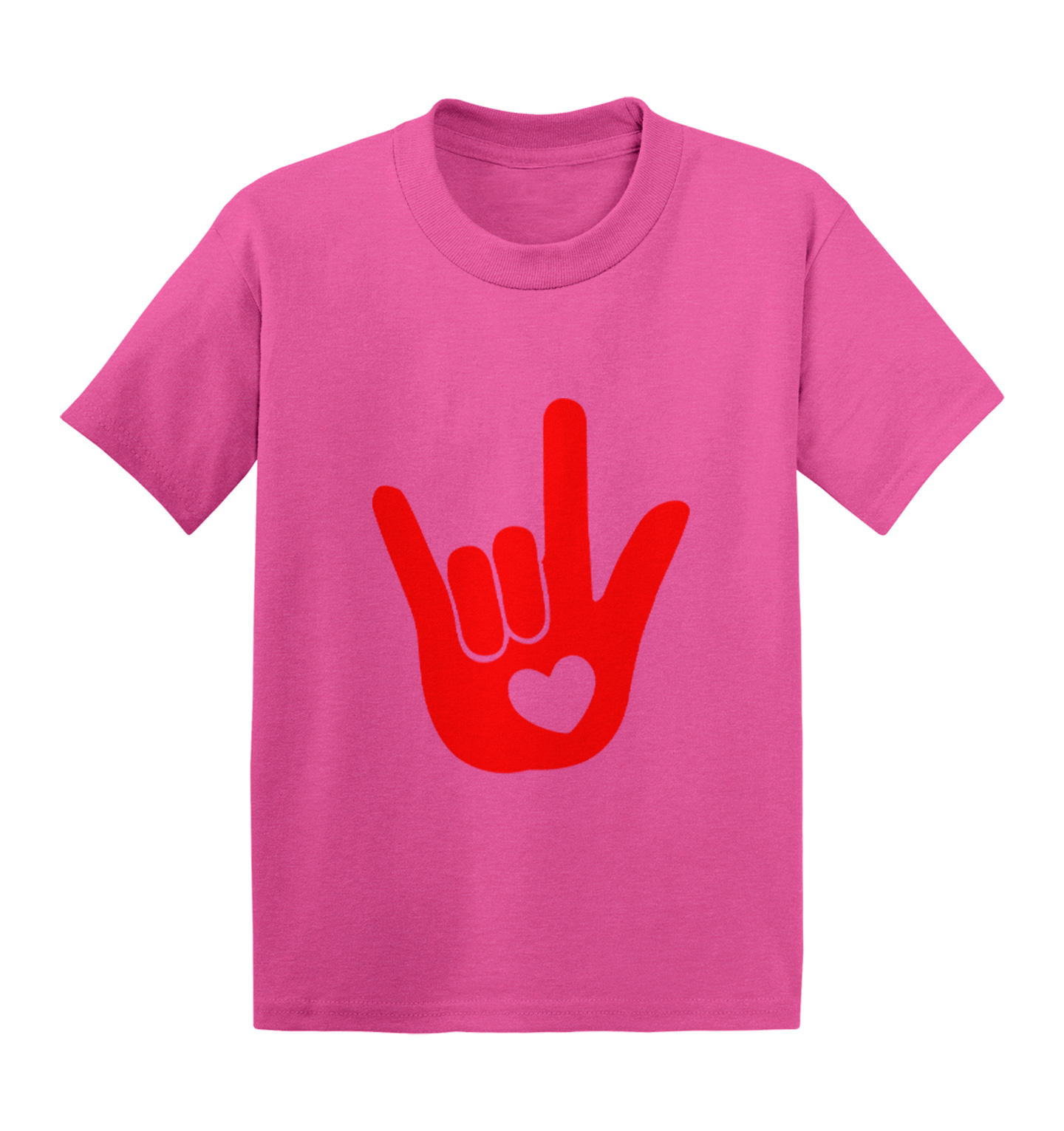 Toddler I Love You Sign Language Shirt