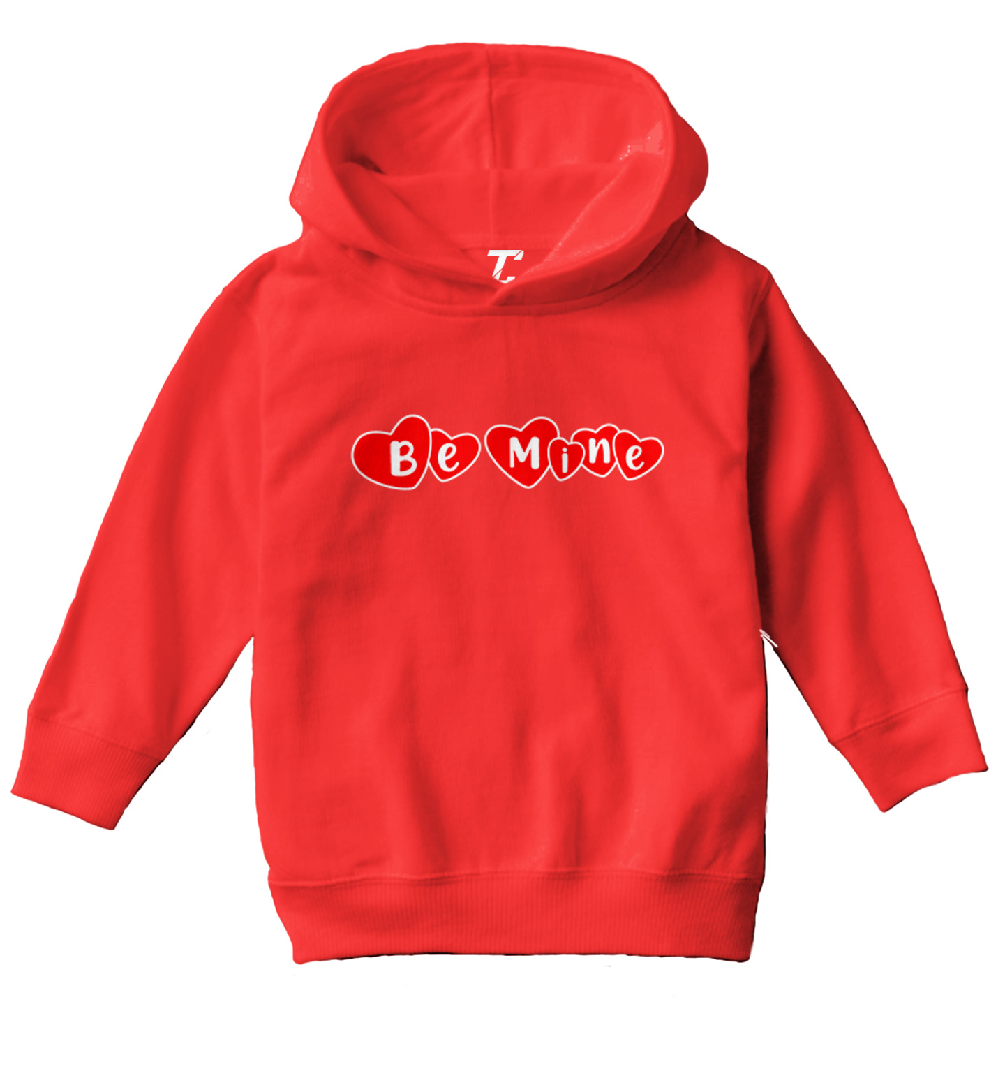 Be Mine - Hearts Candy Sweet Kiss Valentine's Day Love Toddler/Youth Hoodie - Picture 10 of 12