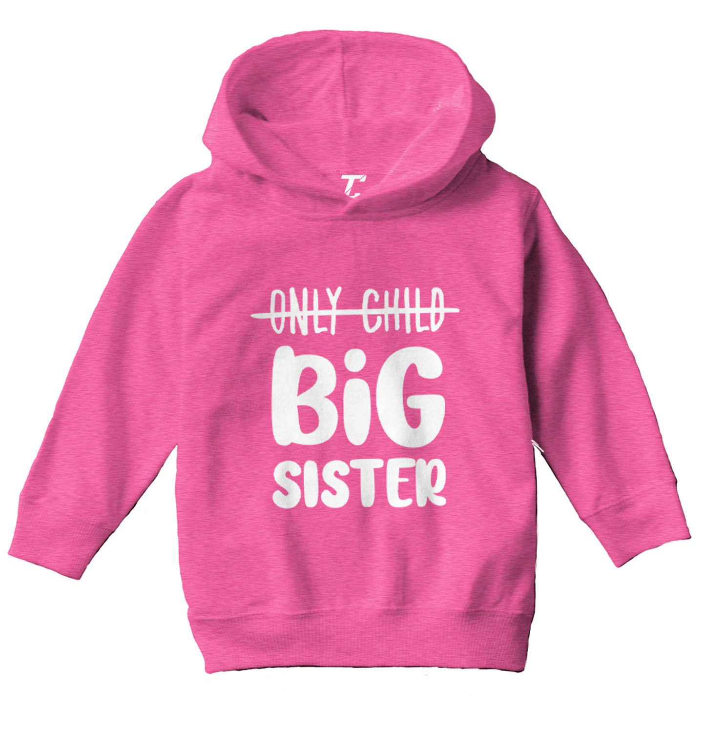 Big Sister Announcement - Sis Little Sibling Newborn Toddler/Youth Hoodie - Picture 4 of 12
