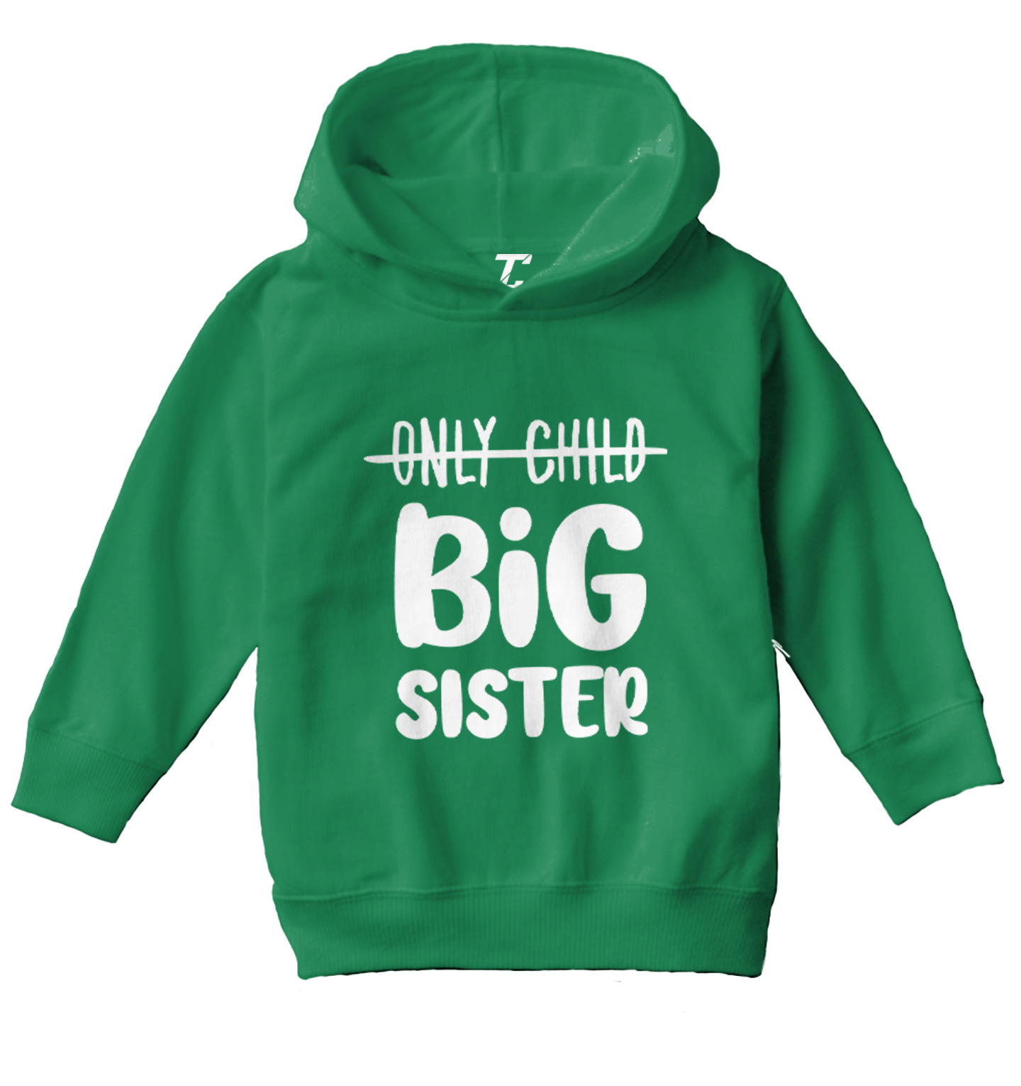 Big Sister Announcement - Sis Little Sibling Newborn Toddler/Youth Hoodie - Picture 5 of 12
