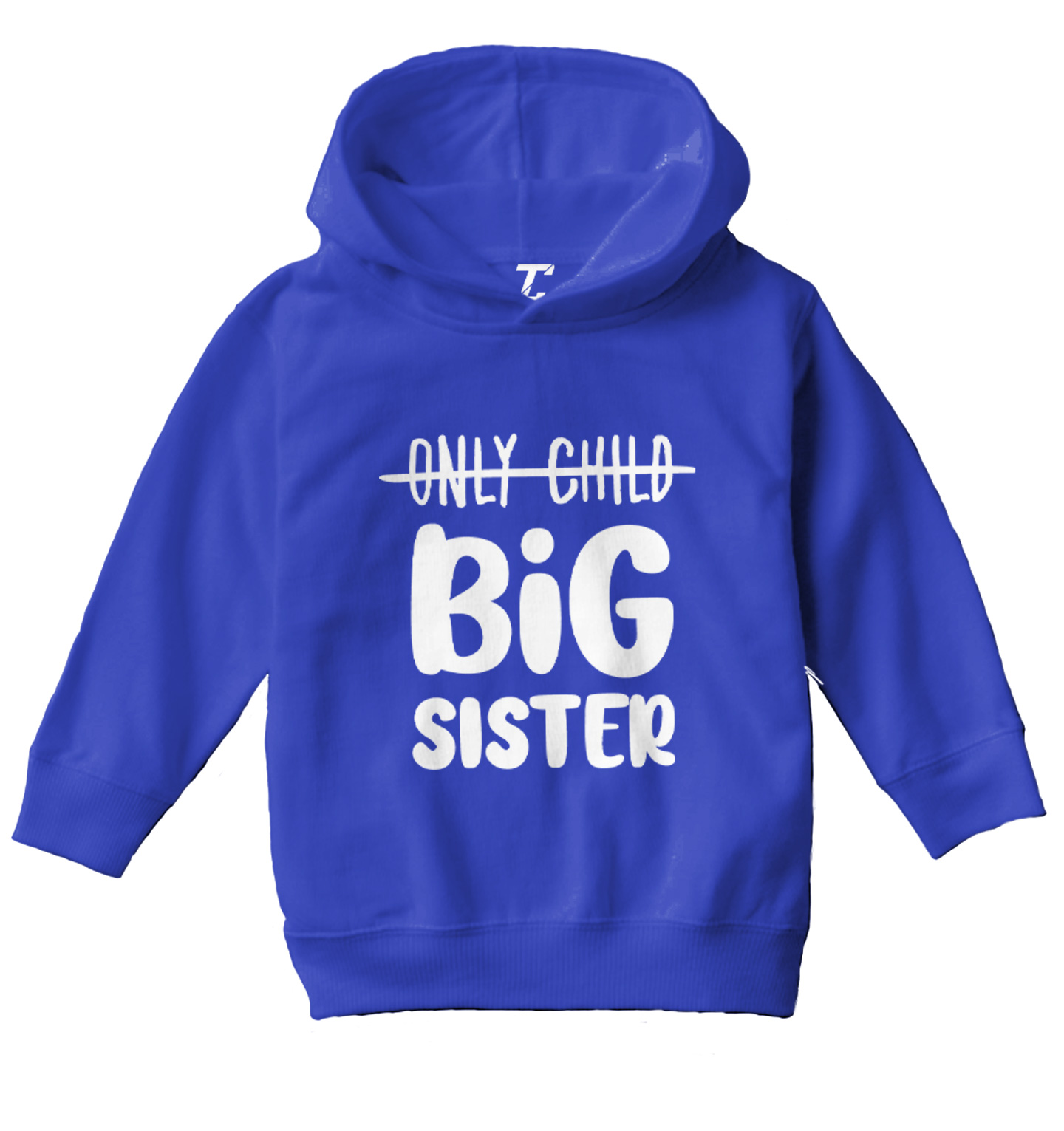 Big Sister Announcement - Sis Little Sibling Newborn Toddler/Youth Hoodie - Picture 11 of 12