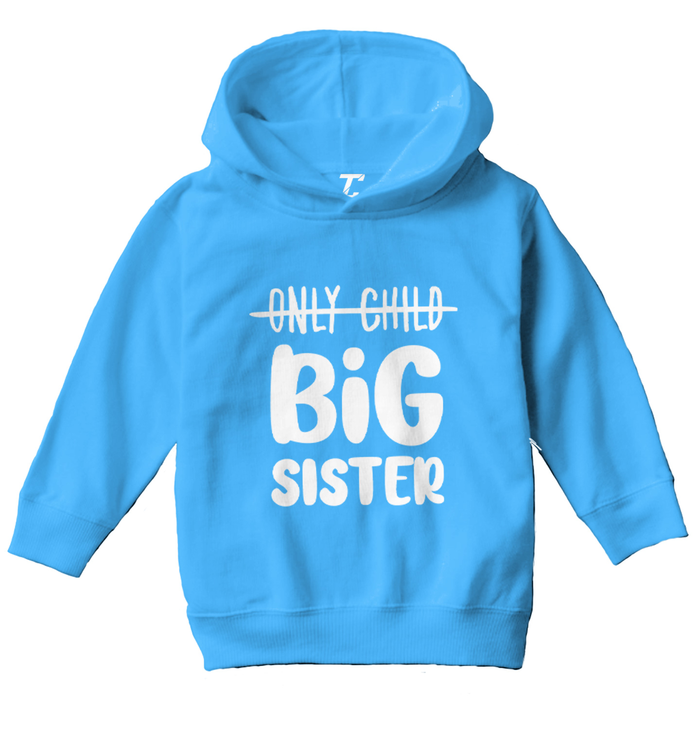 Big Sister Announcement - Sis Little Sibling Newborn Toddler/Youth Hoodie - Picture 12 of 12