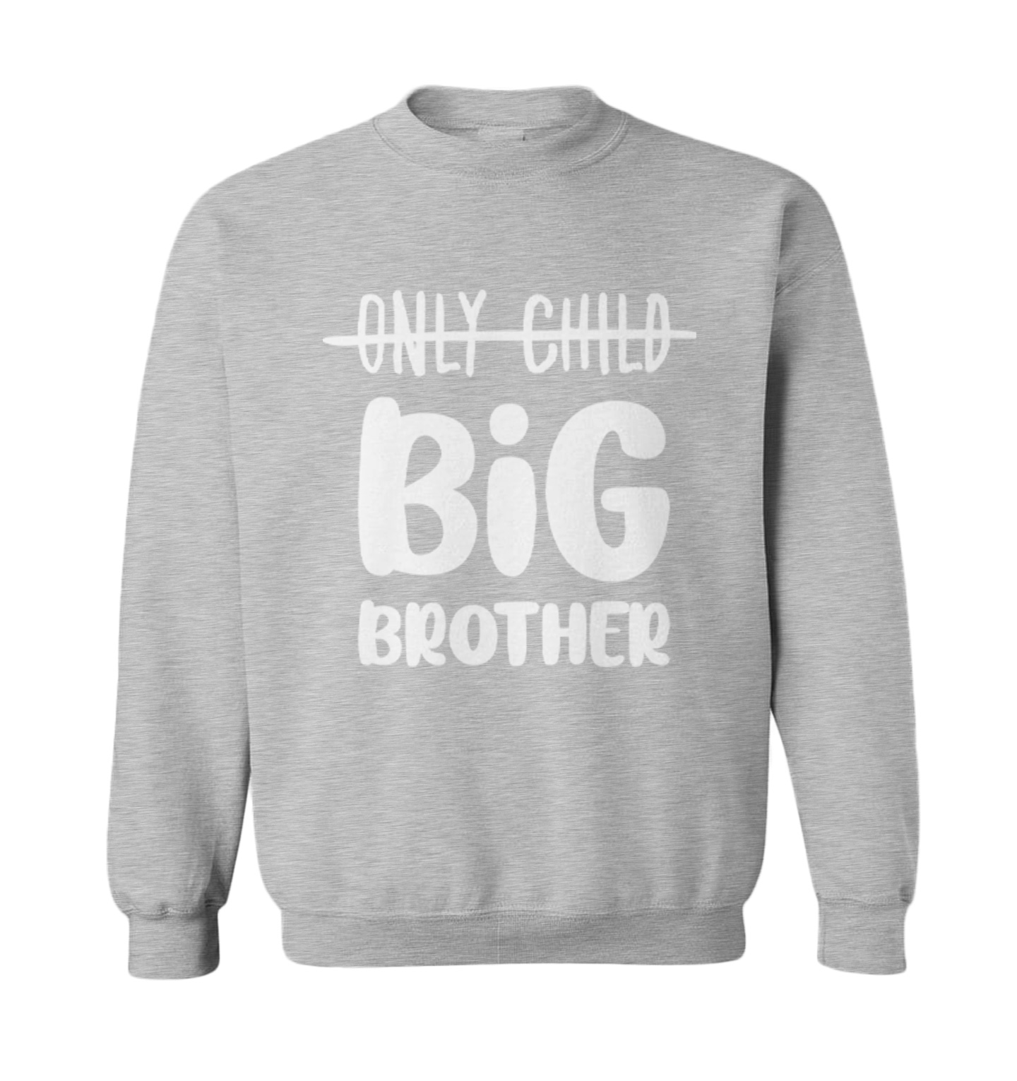 Big Brother Announcement - Sibling Little Bro Sis Toddler Crewneck Sweater