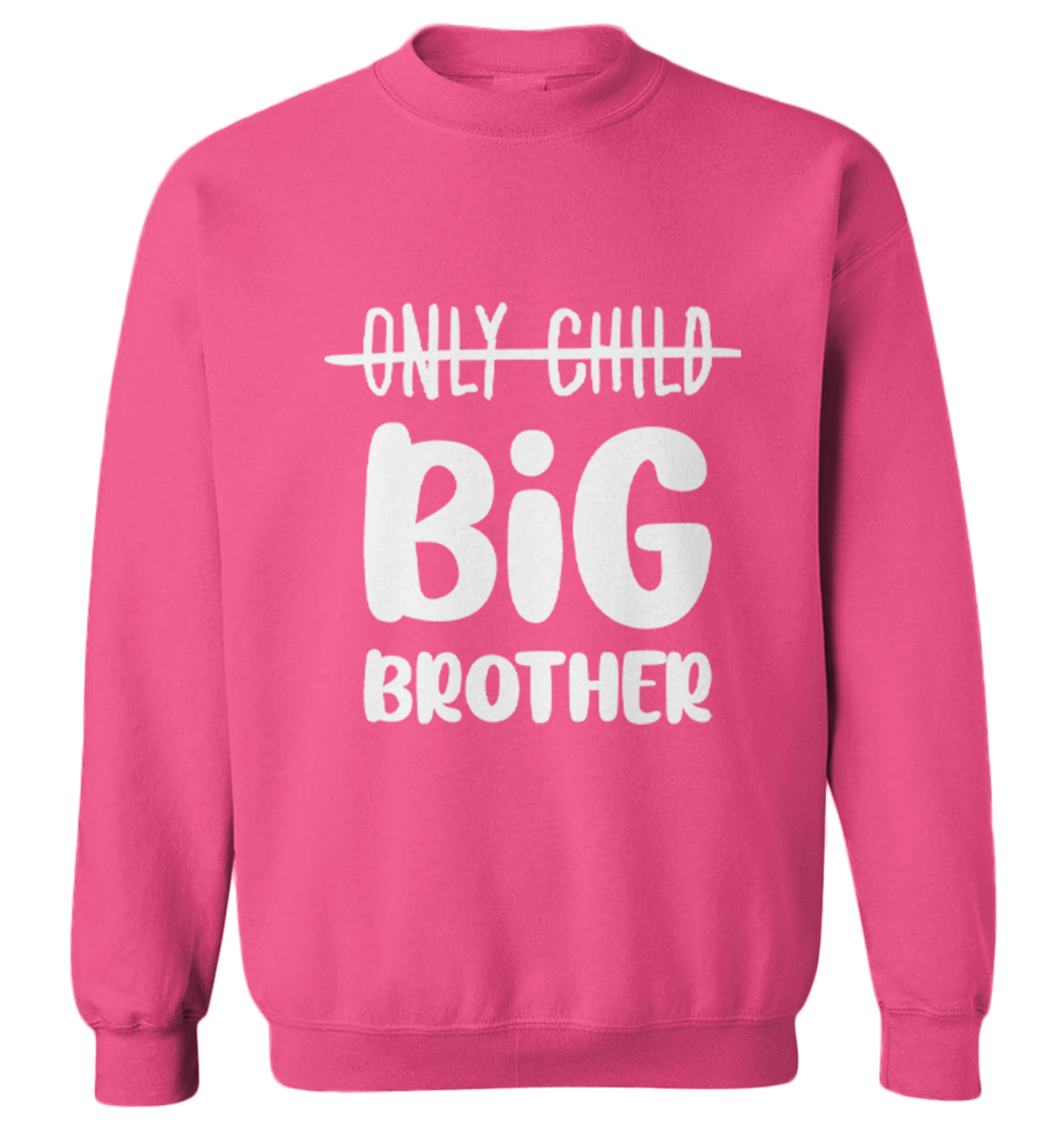 Big Brother Announcement - Sibling Little Bro Sis Toddler Crewneck Sweater