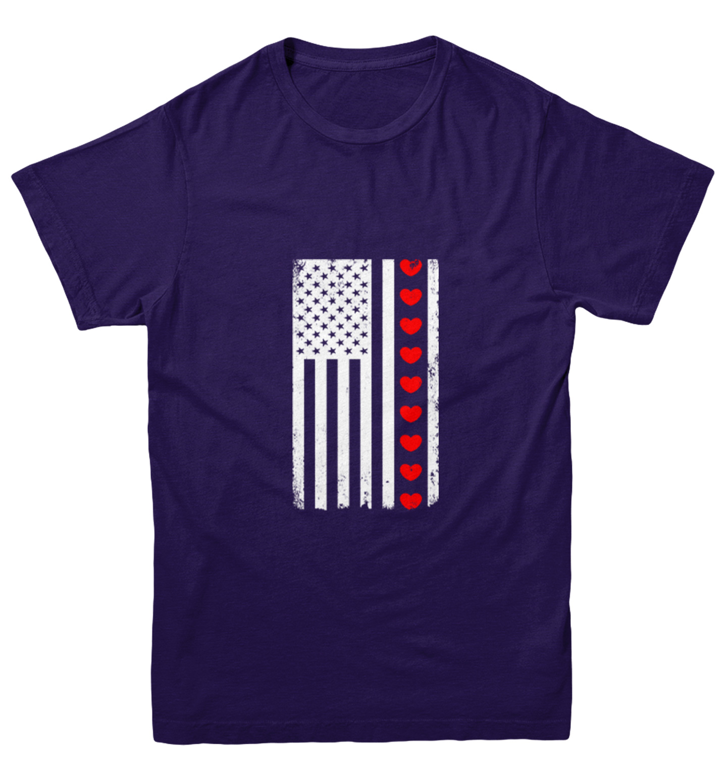 Tシャツ・カットソー Core Flag Basic Tee Unisex Lon YOUTH_PURP.jpg