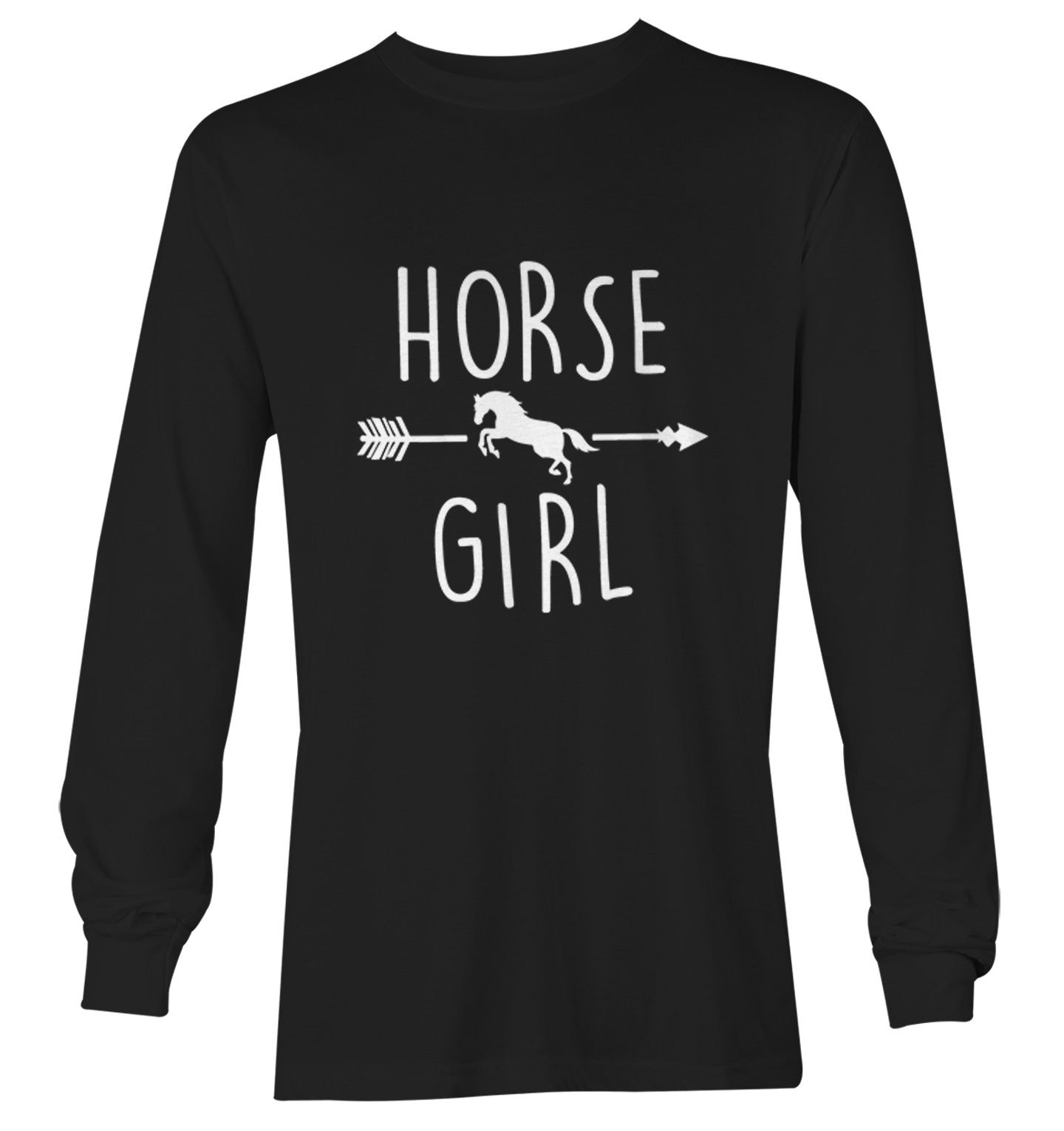 Horse Girl - Animal Lover Equestrian Thoroughbred Pony Youth T-Shirt - Picture 13 of 20