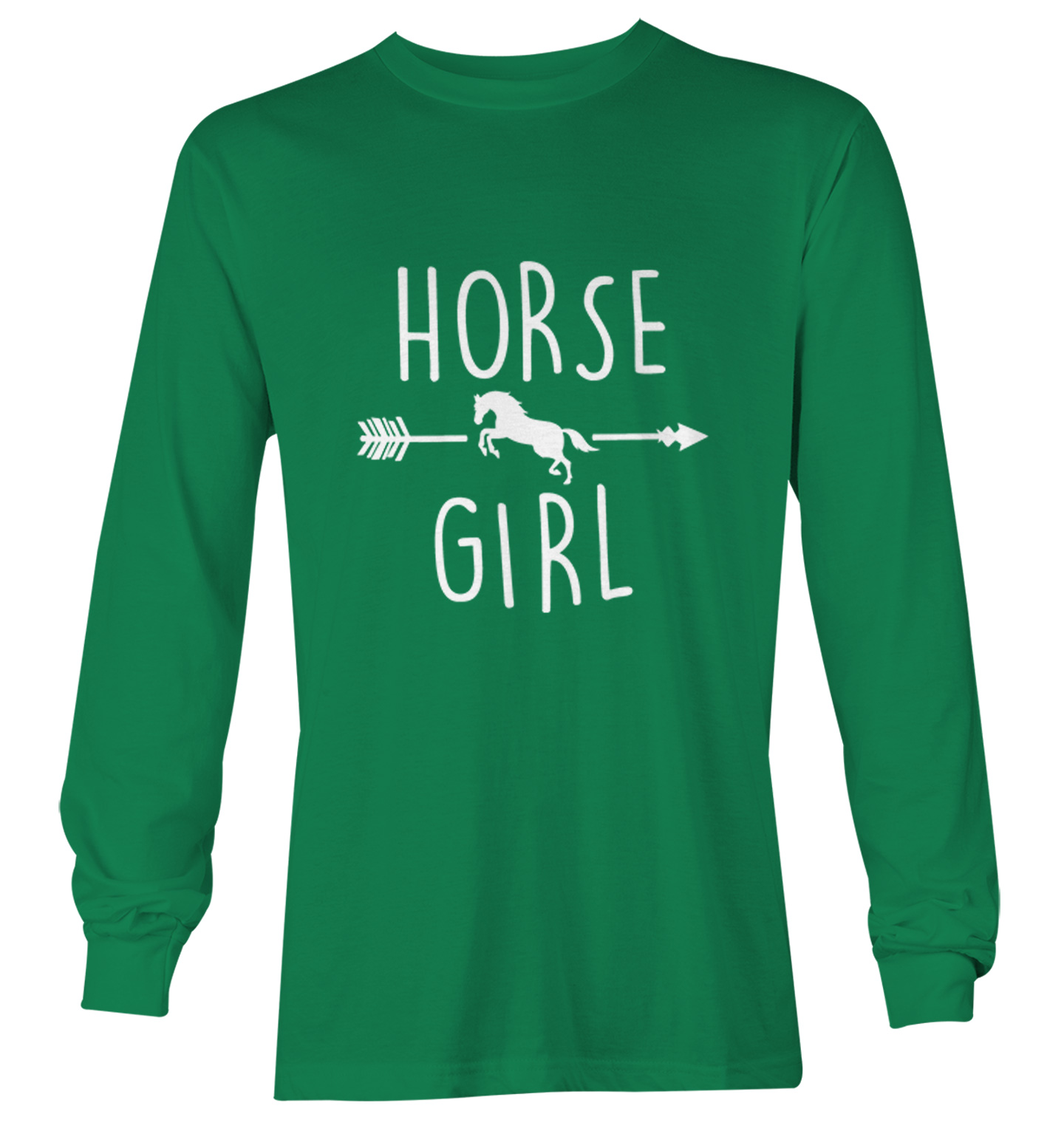Horse Girl - Animal Lover Equestrian Thoroughbred Pony Youth T-Shirt - Picture 15 of 20
