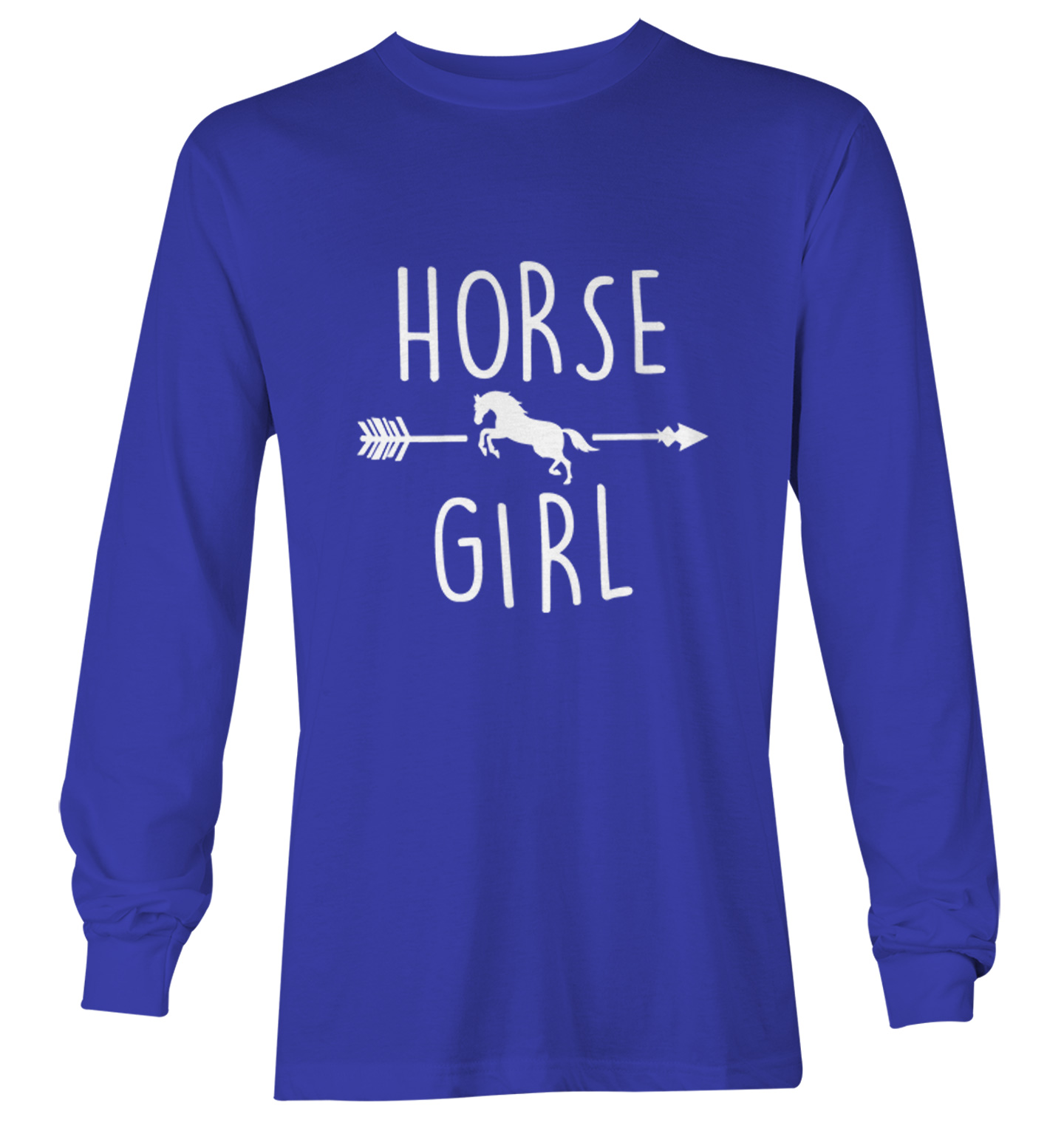Horse Girl - Animal Lover Equestrian Thoroughbred Pony Youth T-Shirt - Picture 20 of 20