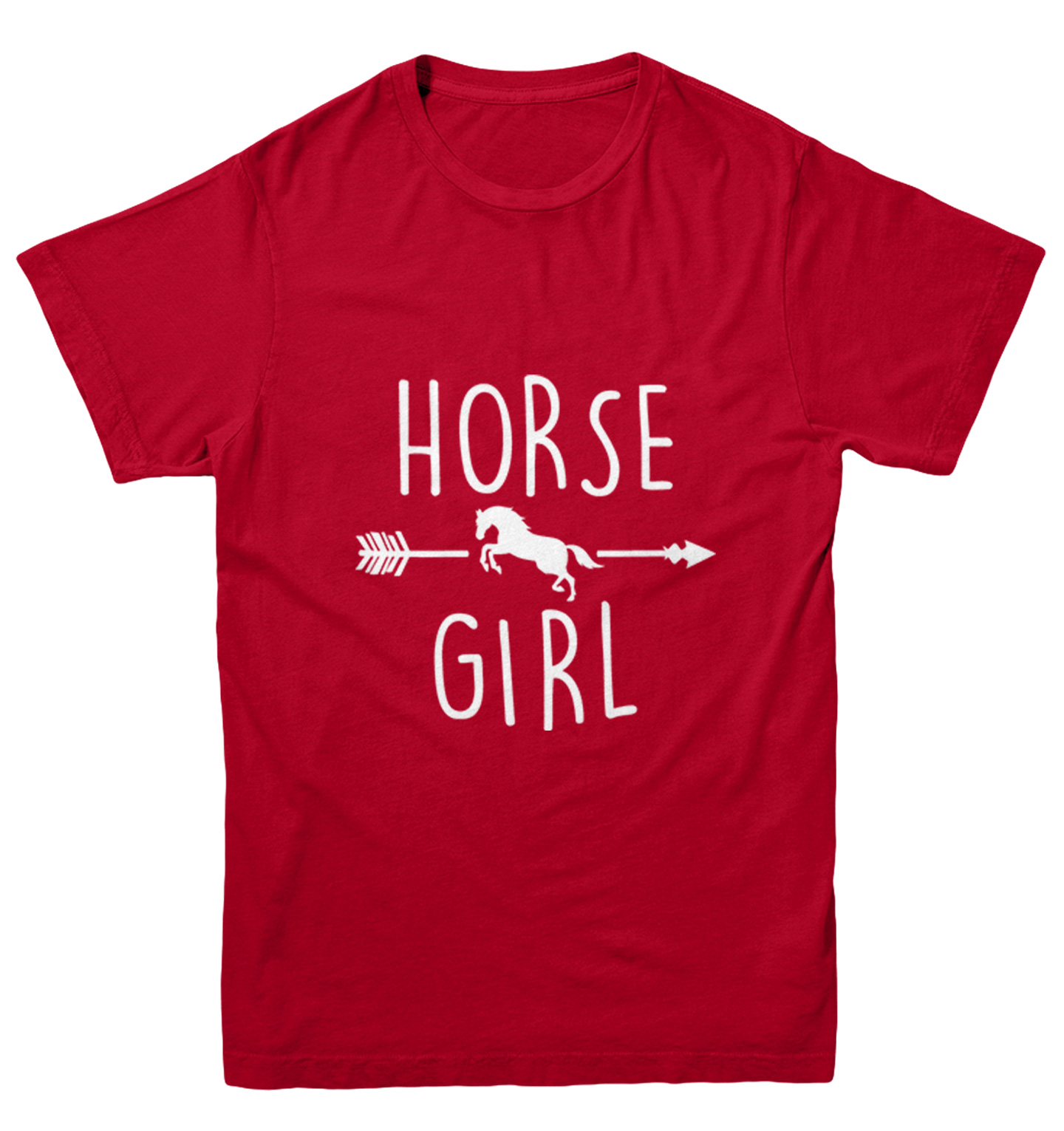 Horse Girl - Animal Lover Equestrian Thoroughbred Pony Youth T-Shirt - Picture 11 of 20