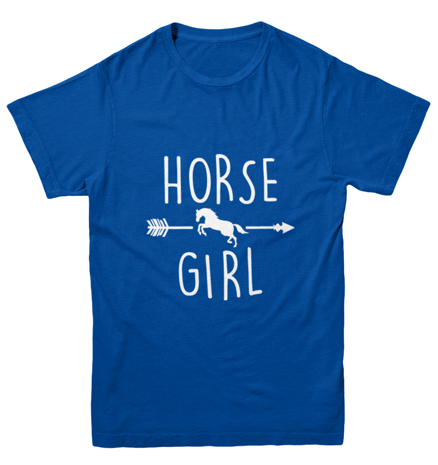 Horse Girl - Animal Lover Equestrian Thoroughbred Pony Youth T-Shirt - Picture 12 of 20