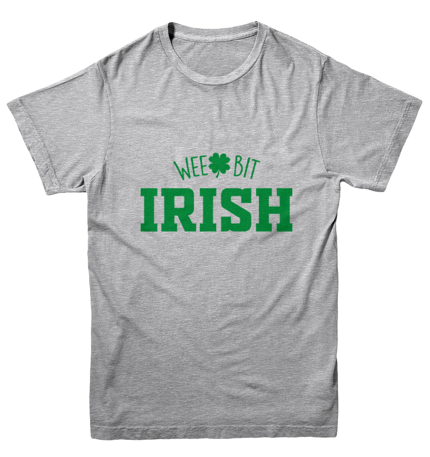 Wee Bit Irish - Luck Four Leaf Clover St. Patrick's Day Youth T-Shirt - Picture 6 of 20