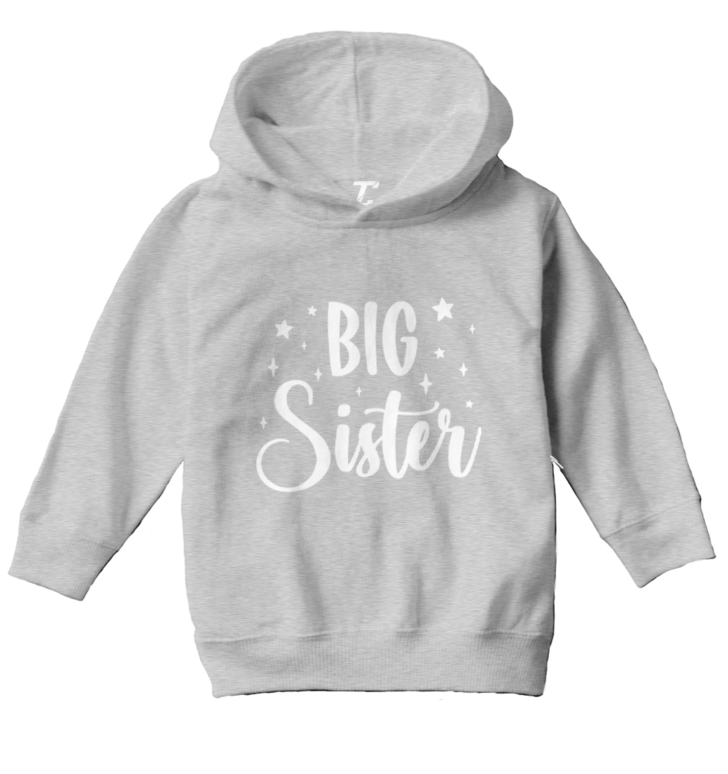 Big Sister - Older Sis Birth Announcement Siblings Toddler/Youth Hoodie - Picture 6 of 12