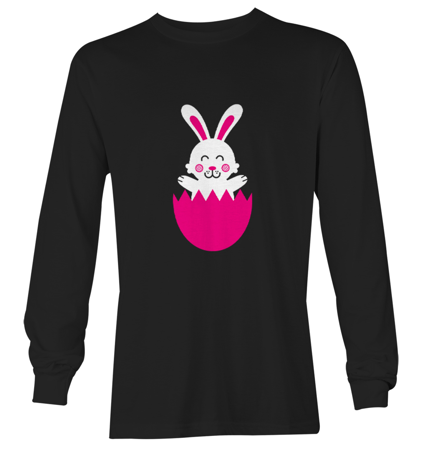 Easter Rabbit In Egg - Cute Adorable Bunny Holiday Youth T-Shirt - Picture 13 of 20