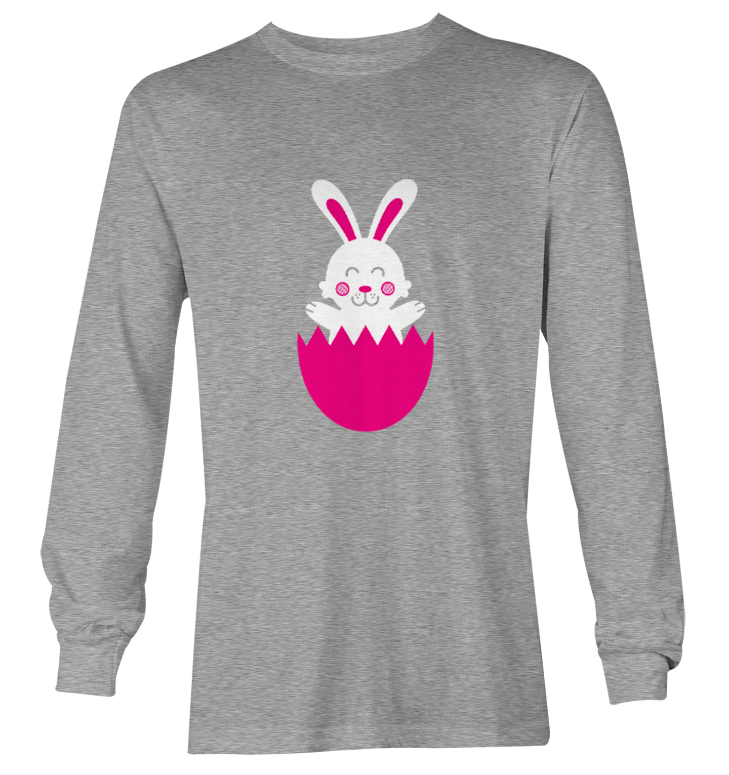 Easter Rabbit In Egg - Cute Adorable Bunny Holiday Youth T-Shirt - Picture 16 of 20
