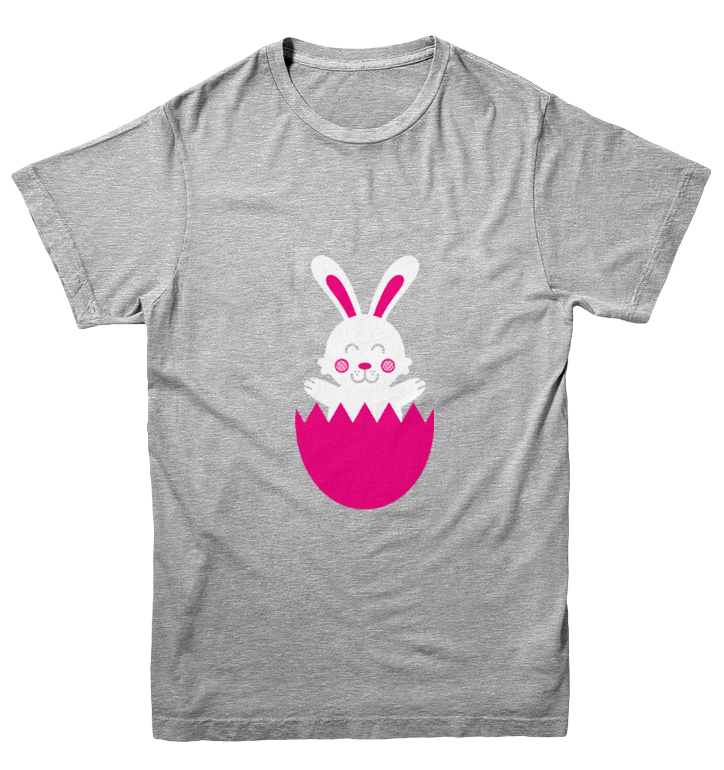 Easter Rabbit In Egg - Cute Adorable Bunny Holiday Youth T-Shirt - Picture 6 of 20