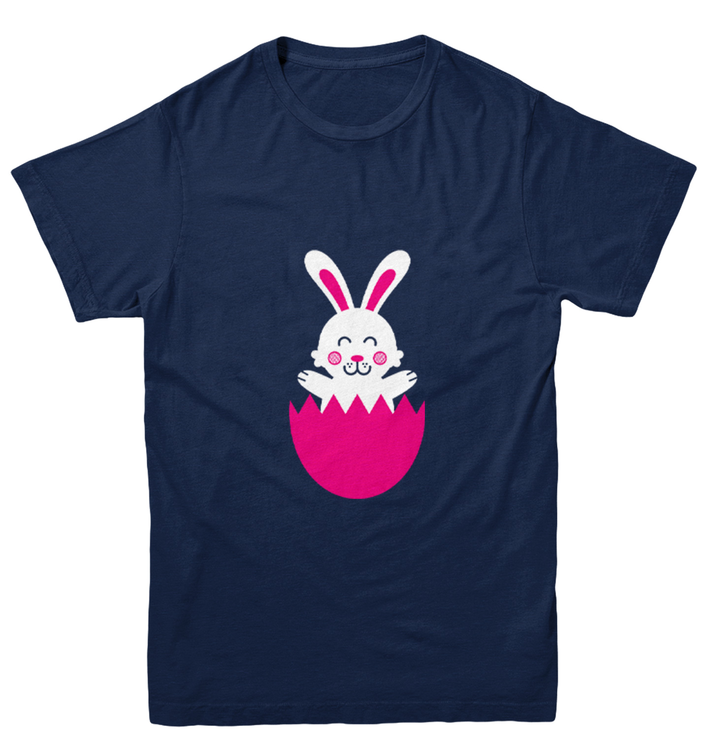 Easter Rabbit In Egg - Cute Adorable Bunny Holiday Youth T-Shirt - Picture 7 of 20
