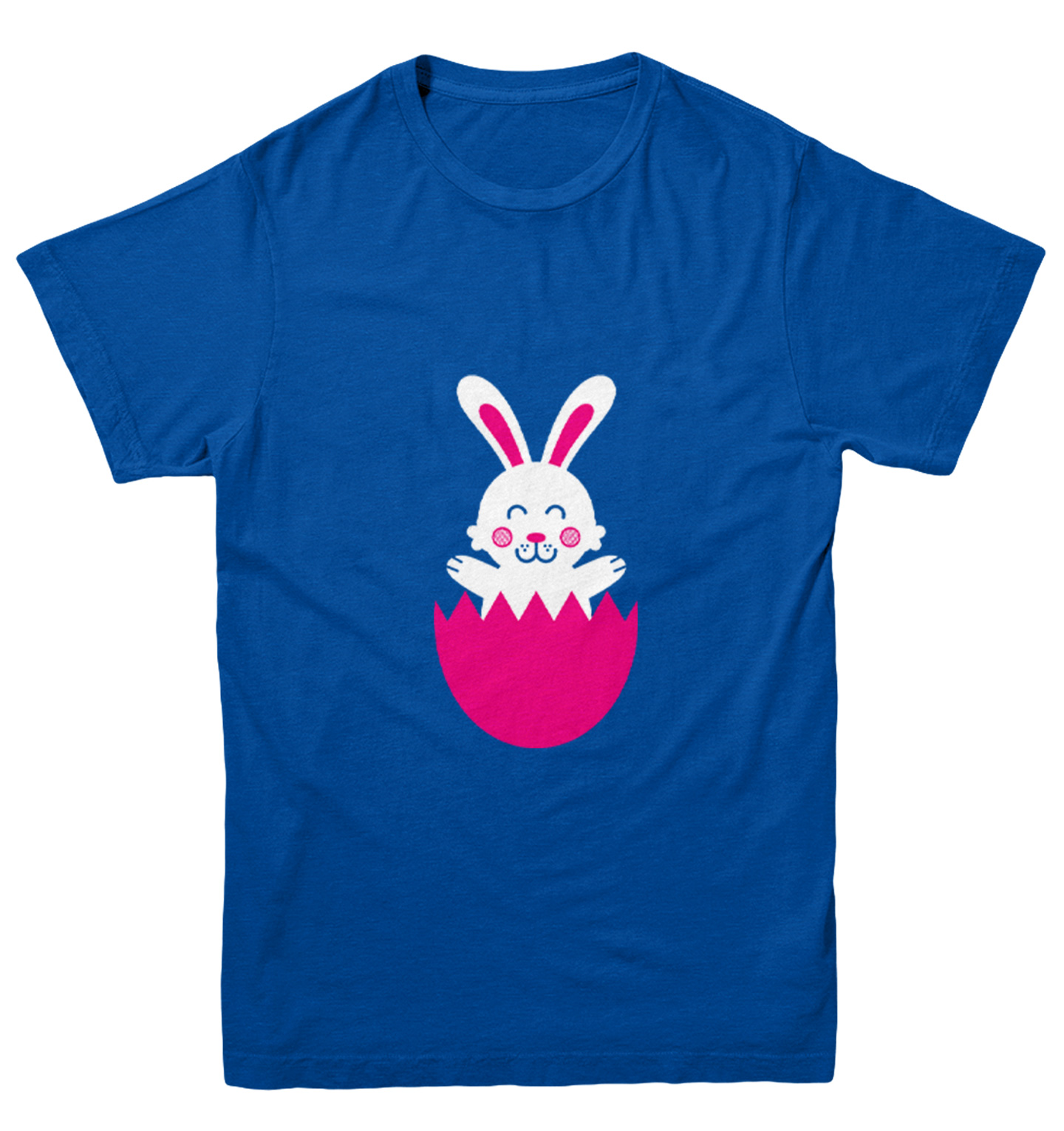 Easter Rabbit In Egg - Cute Adorable Bunny Holiday Youth T-Shirt - Picture 12 of 20