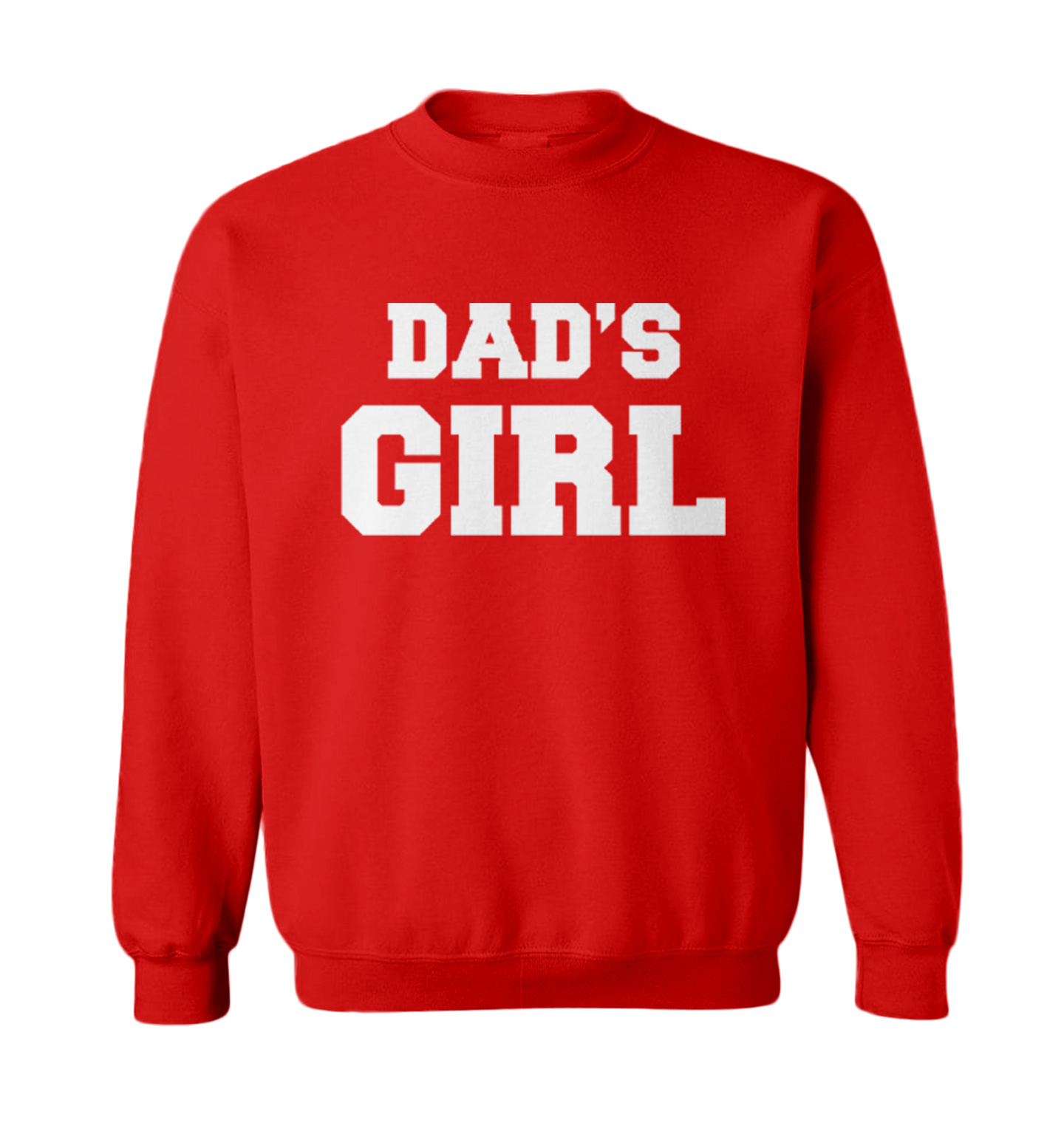 Dad's Girl - Father's Day Daddy Papa Daughter Toddler Crewneck Sweater - Picture 7 of 8