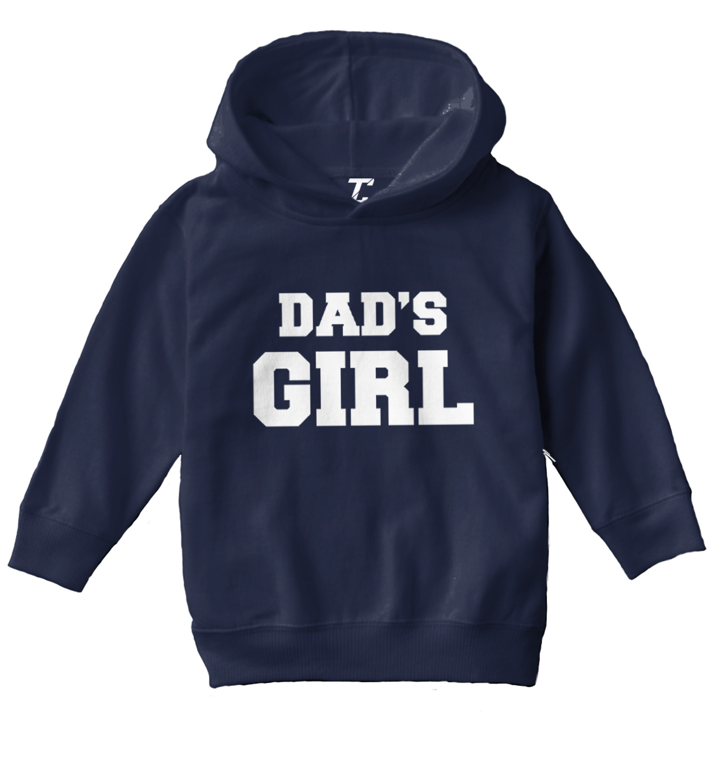 Dad's Girl - Father's Day Daddy Papa Daughter Toddler/Youth Hoodie - Picture 7 of 12