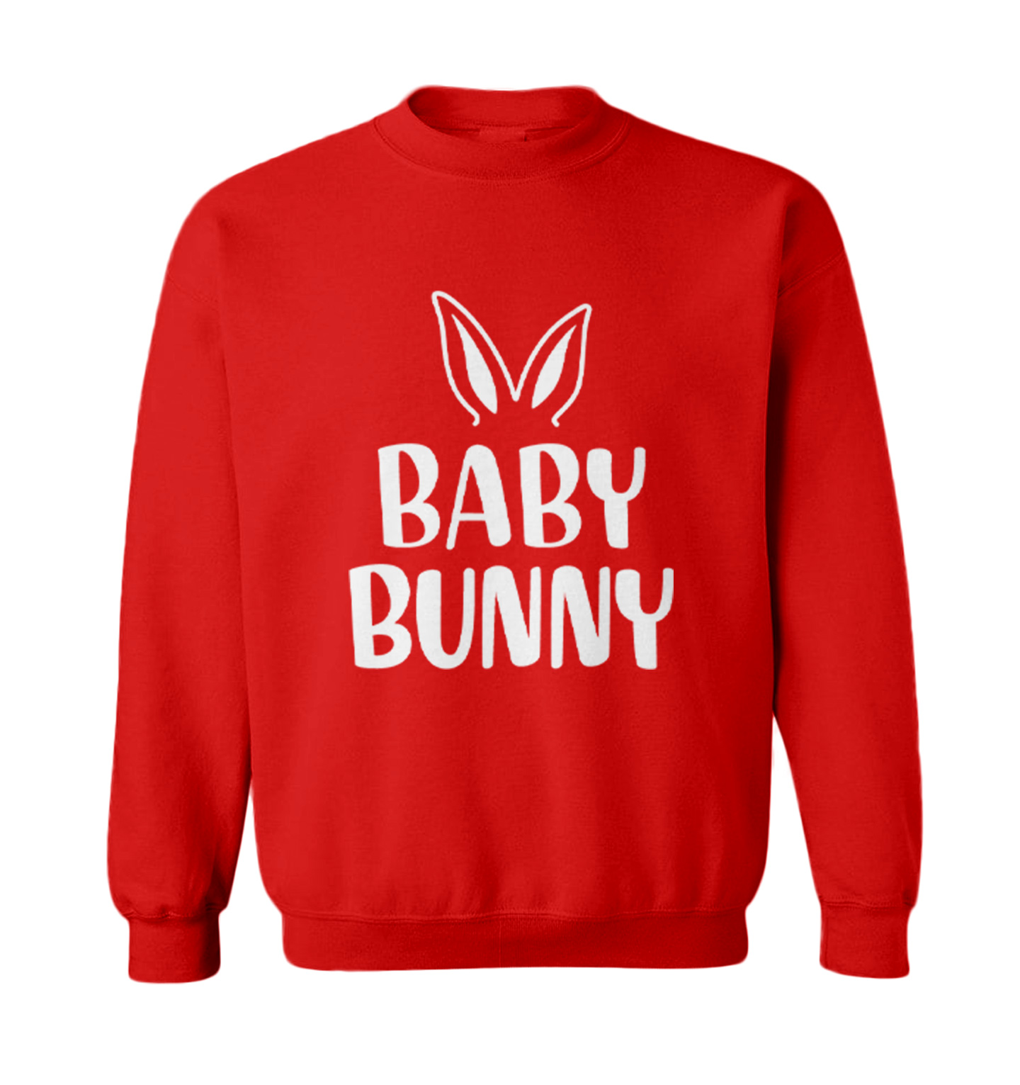 Baby Bunny - Rabbit Ears Easter Holiday Toddler Crewneck Sweater - Picture 7 of 8