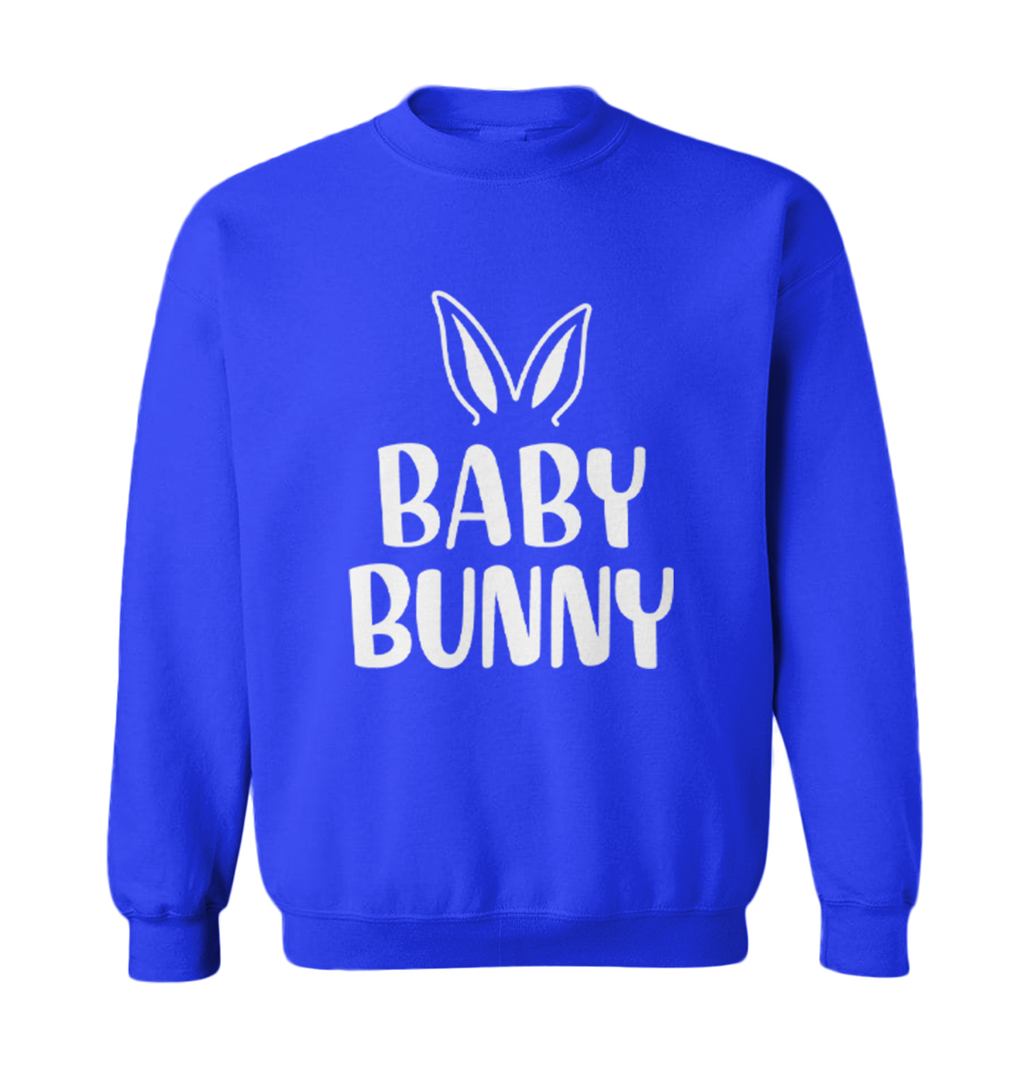 Baby Bunny - Rabbit Ears Easter Holiday Toddler Crewneck Sweater - Picture 8 of 8