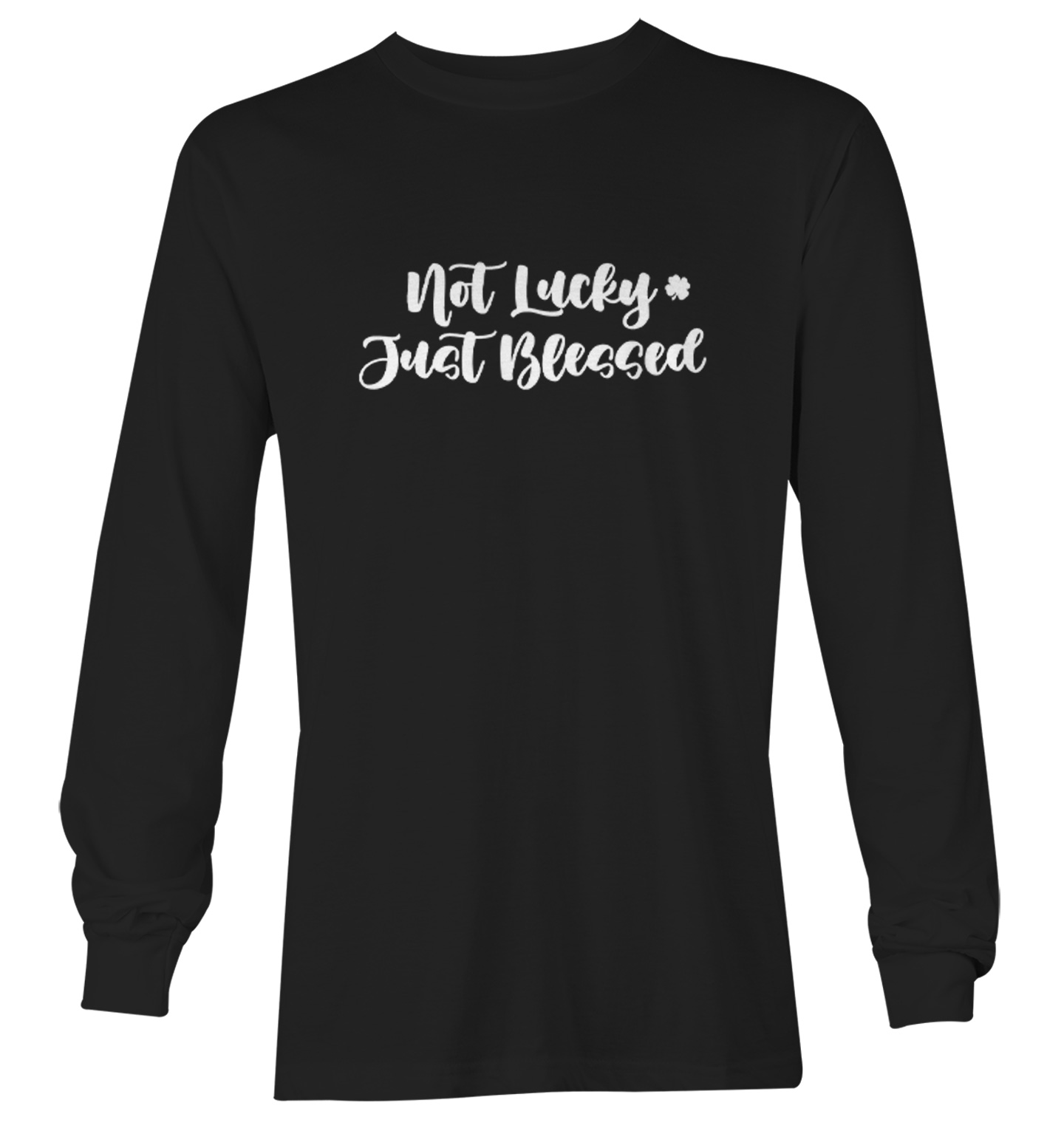 Not Lucky Just Blessed - 4 Leaf Clover St. Patrick Youth T-Shirt - Picture 13 of 20