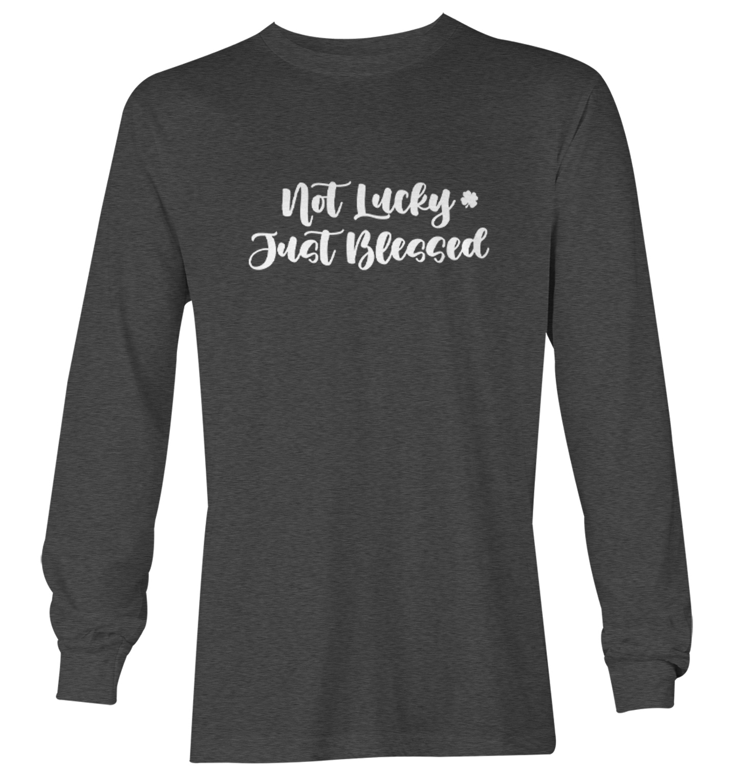 Not Lucky Just Blessed - 4 Leaf Clover St. Patrick Youth T-Shirt - Picture 14 of 20