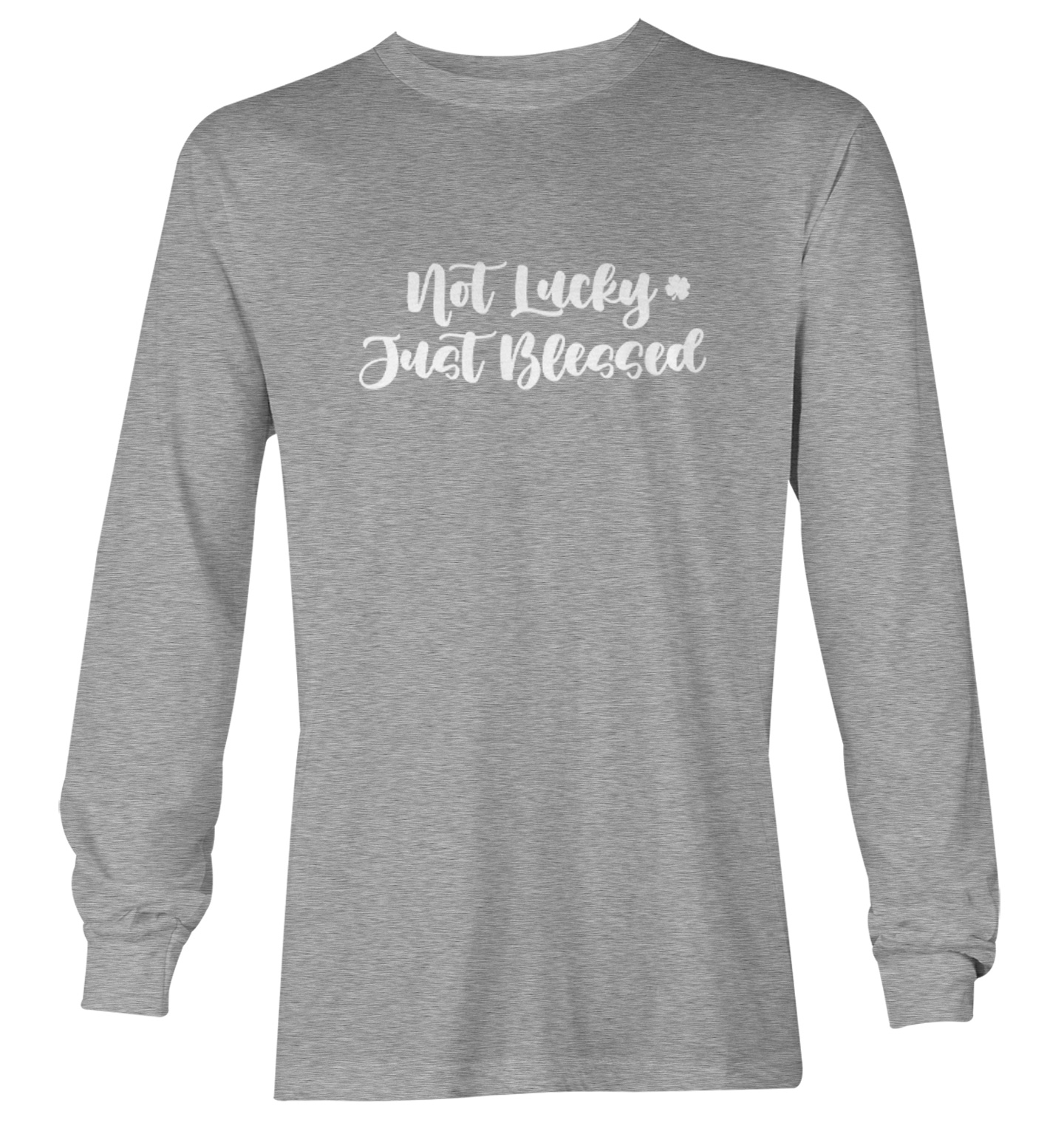 Not Lucky Just Blessed - 4 Leaf Clover St. Patrick Youth T-Shirt - Picture 16 of 20