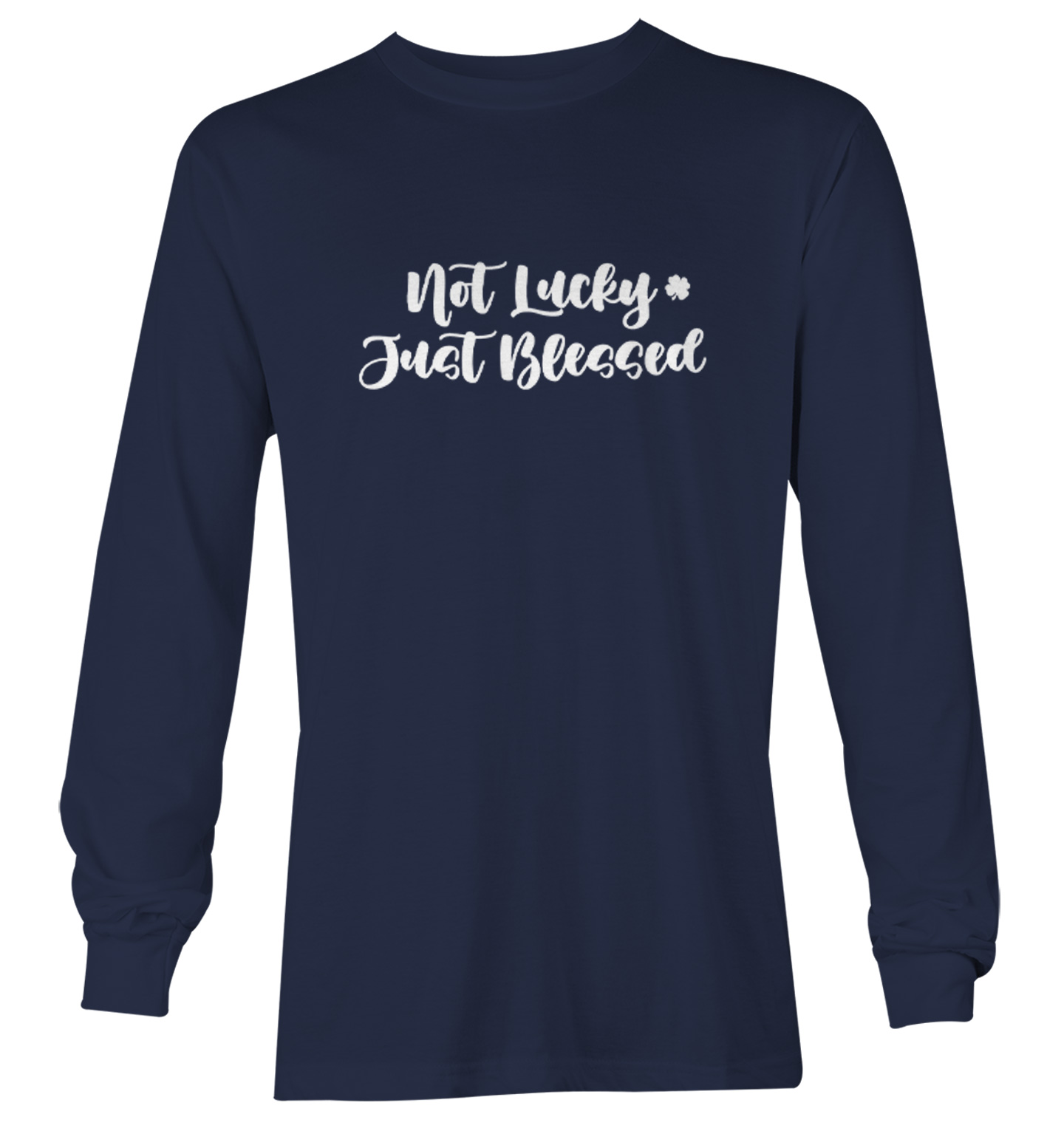 Not Lucky Just Blessed - 4 Leaf Clover St. Patrick Youth T-Shirt - Picture 17 of 20