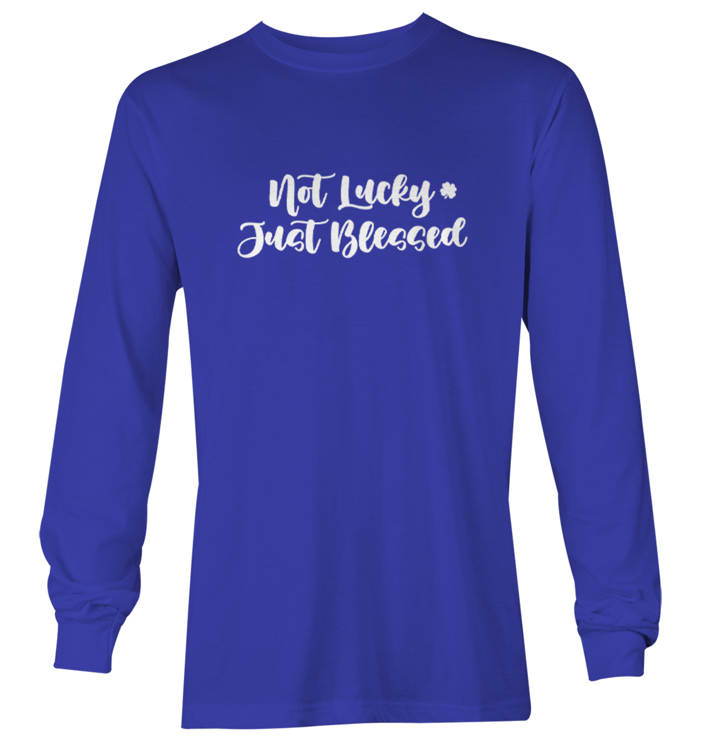 Not Lucky Just Blessed - 4 Leaf Clover St. Patrick Youth T-Shirt - Picture 20 of 20