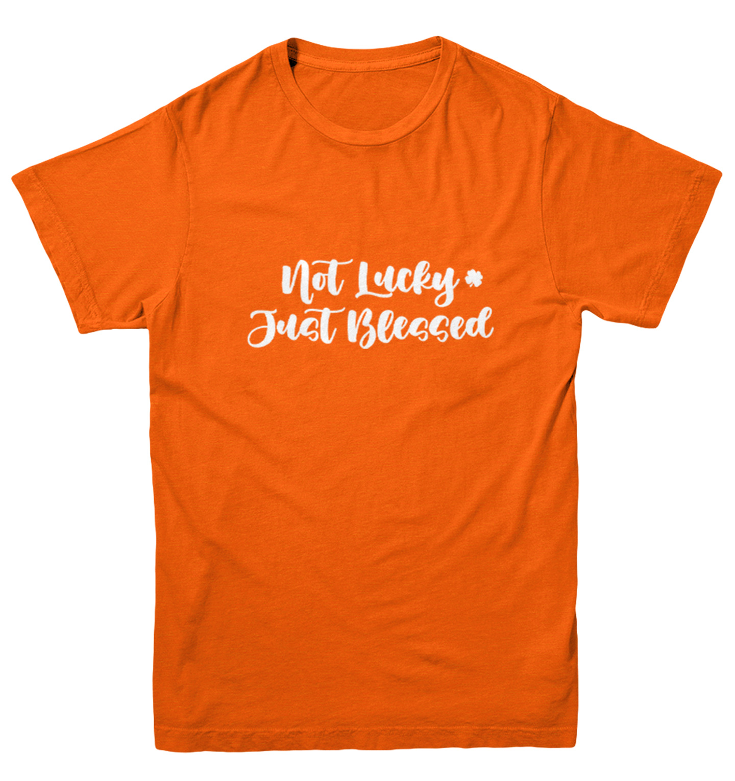 Not Lucky Just Blessed - 4 Leaf Clover St. Patrick Youth T-Shirt - Picture 8 of 20