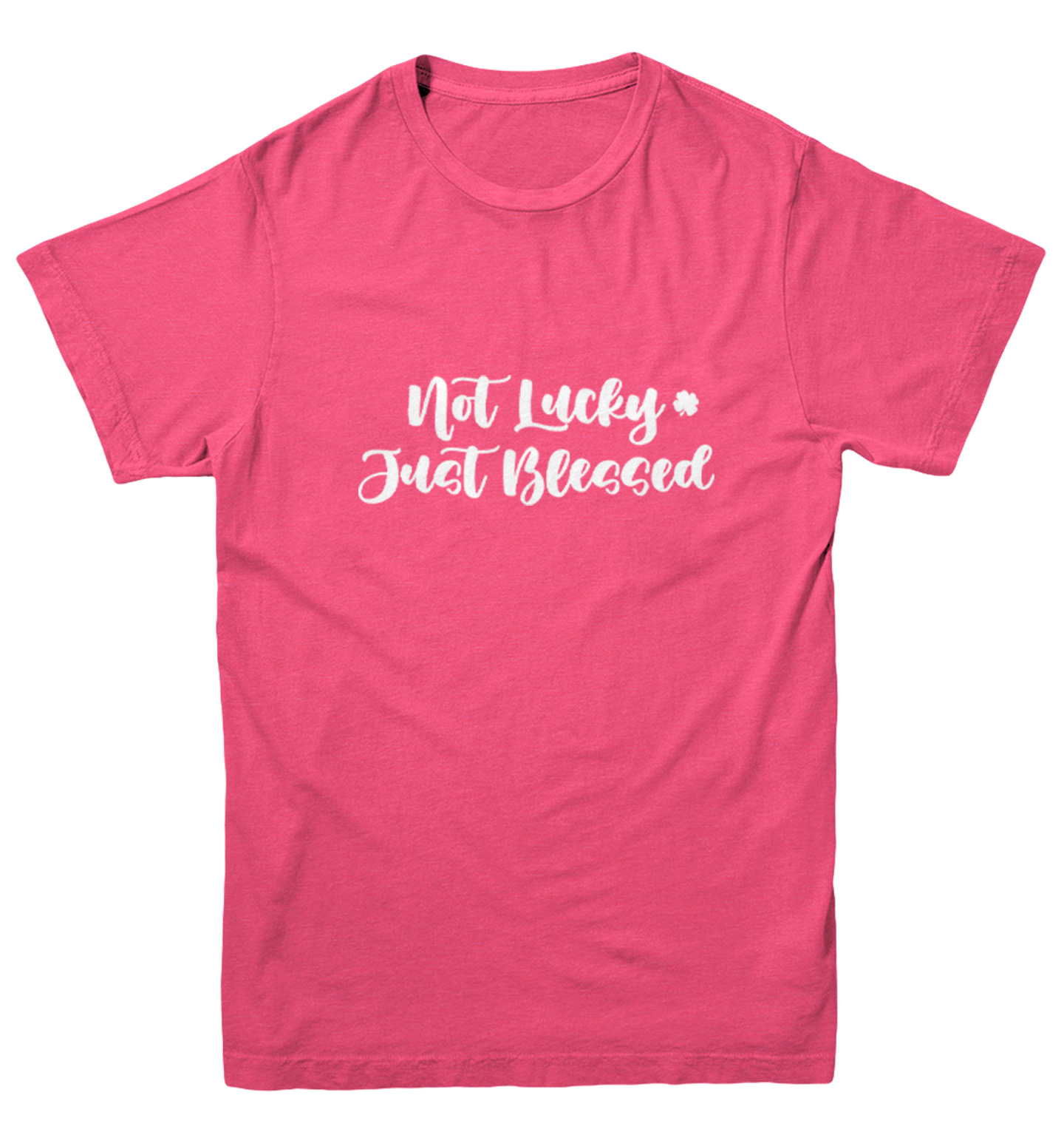 Not Lucky Just Blessed - 4 Leaf Clover St. Patrick Youth T-Shirt - Picture 9 of 20