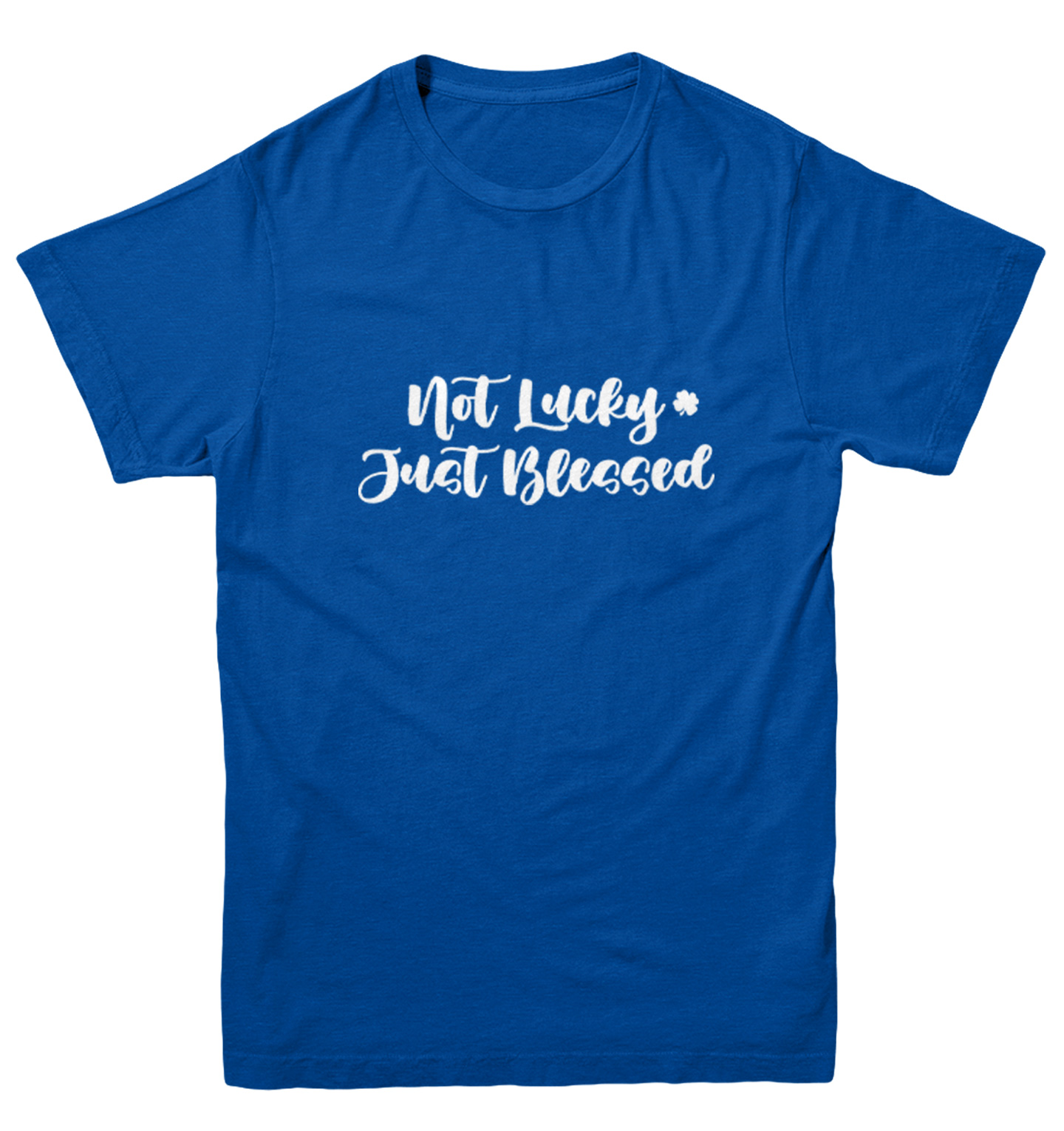 Not Lucky Just Blessed - 4 Leaf Clover St. Patrick Youth T-Shirt - Picture 12 of 20