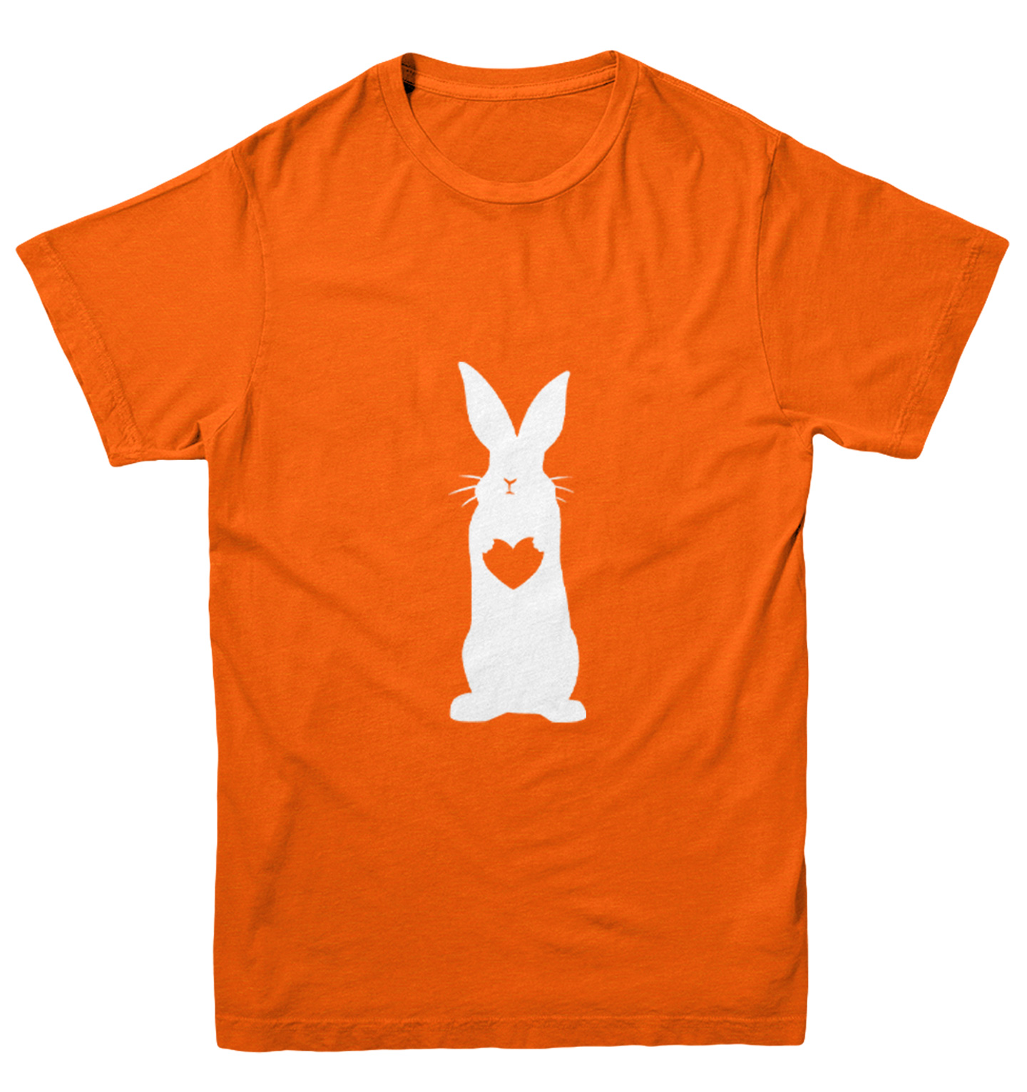 THE MUSEUM VISITOR★韓国★RABBIT PRINTED HEART T-SHIRTS THE MUSEUM VISITOR | 더뮤지엄비지터 The Museum Visitor