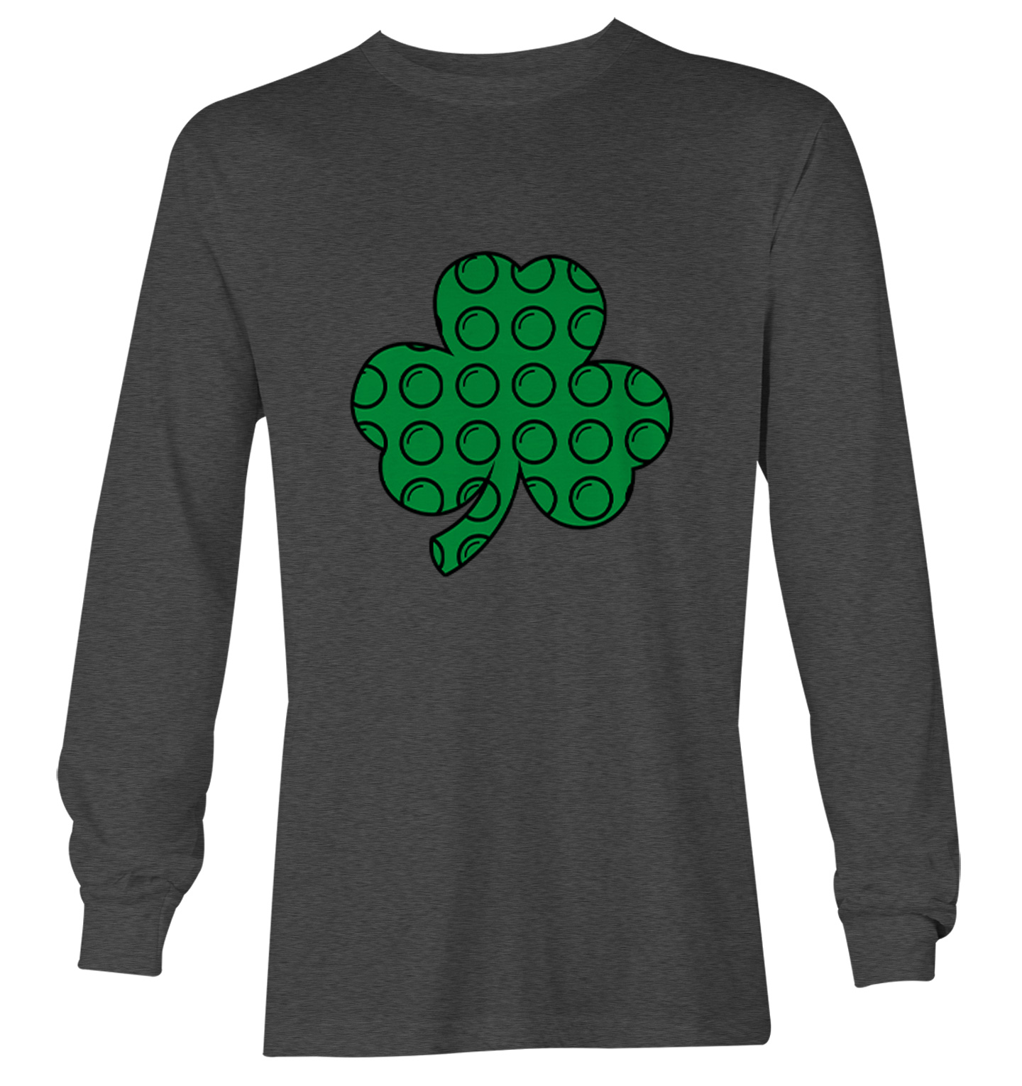 Shamrock Pop It - Fidget Fun Cool St. Patrick's Day Youth T-Shirt - Picture 14 of 20