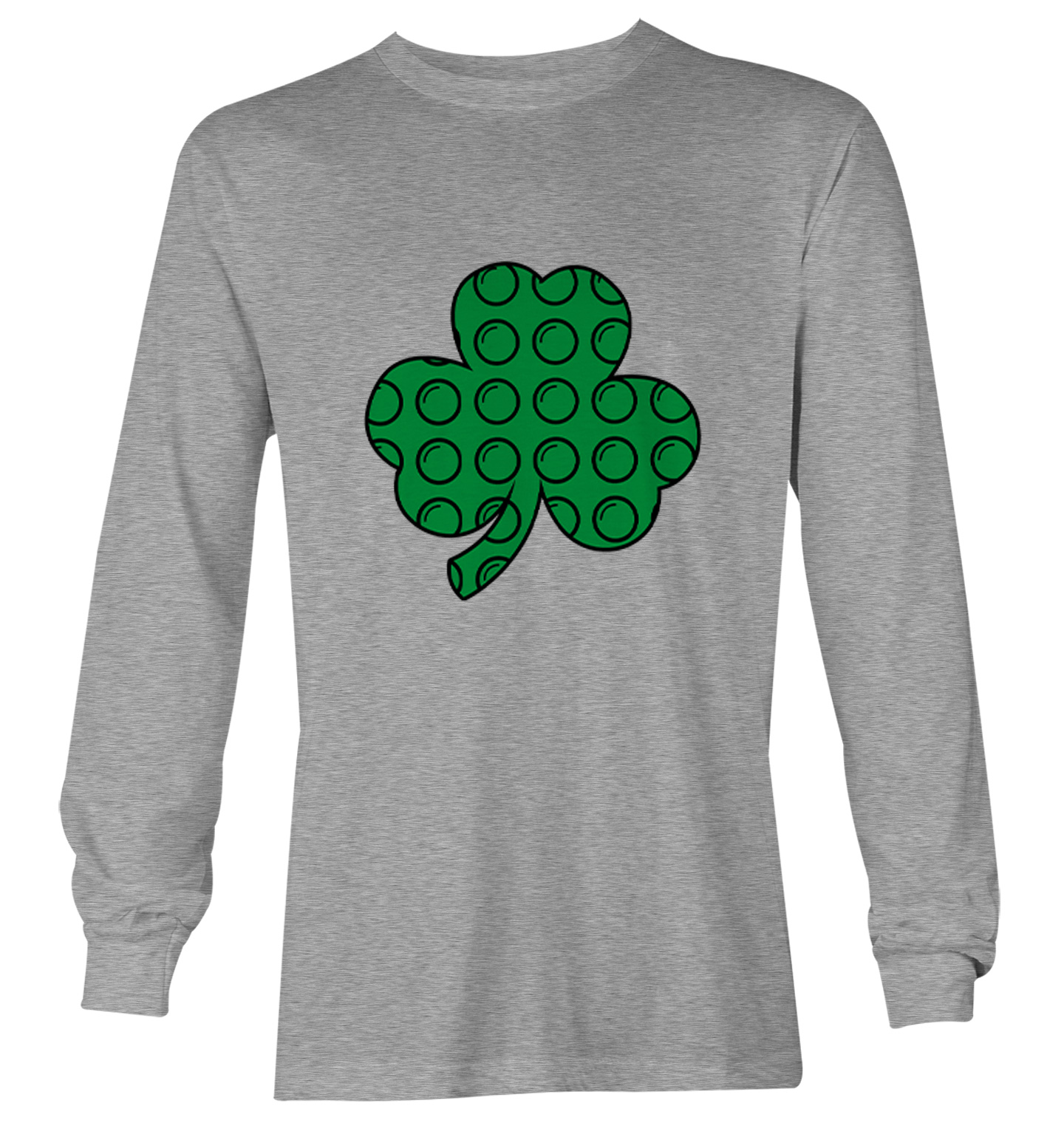 Shamrock Pop It - Fidget Fun Cool St. Patrick's Day Youth T-Shirt - Picture 16 of 20