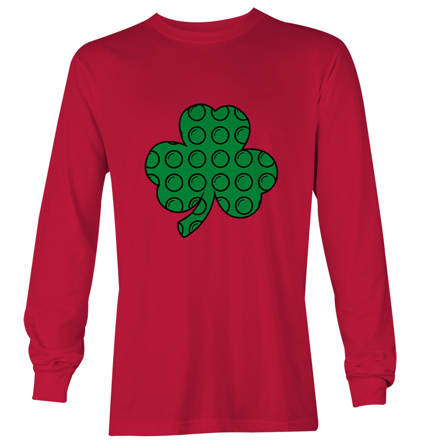 Shamrock Pop It - Fidget Fun Cool St. Patrick's Day Youth T-Shirt - Picture 19 of 20