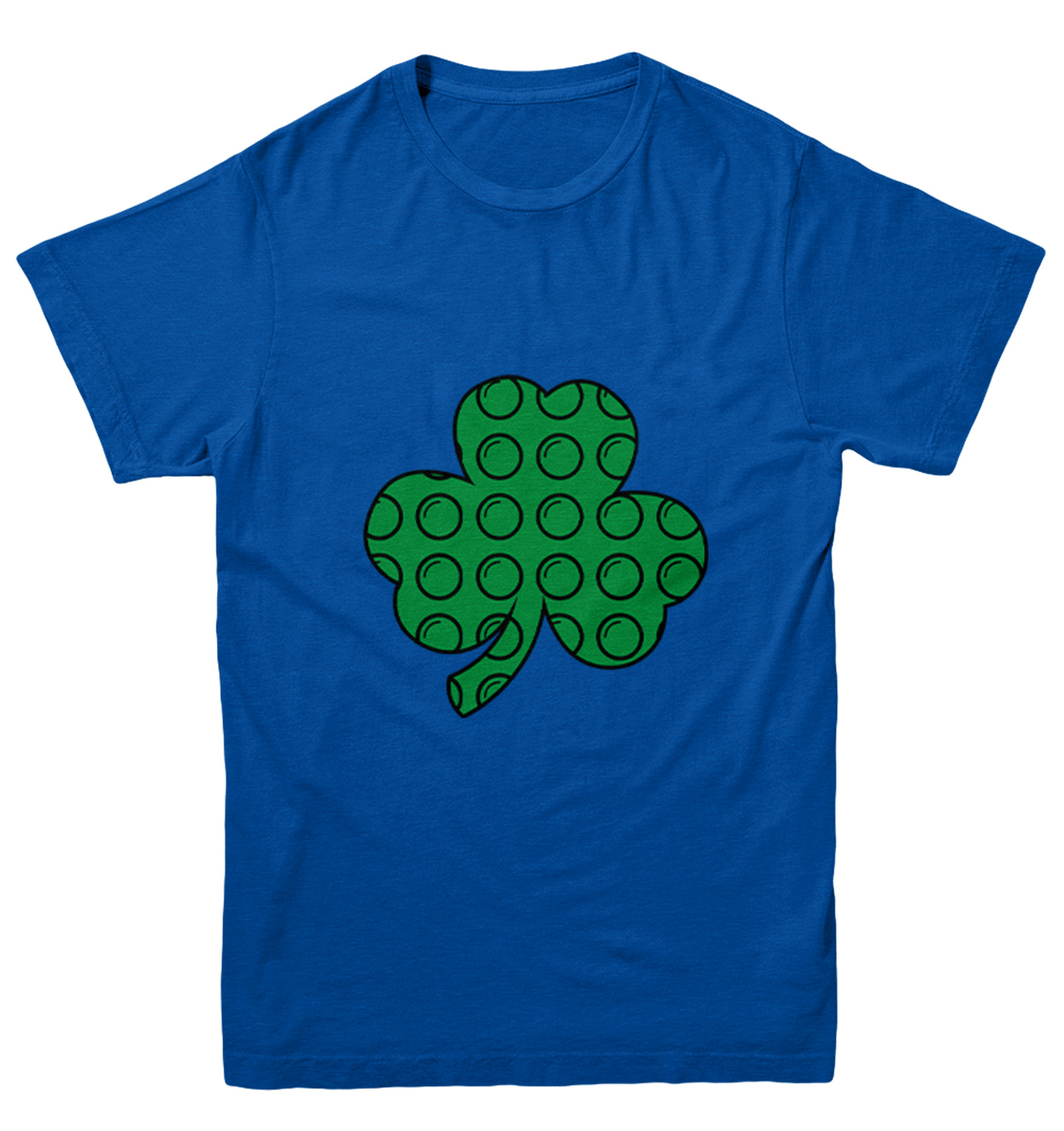 Shamrock Pop It - Fidget Fun Cool St. Patrick's Day Youth T-Shirt - Picture 12 of 20