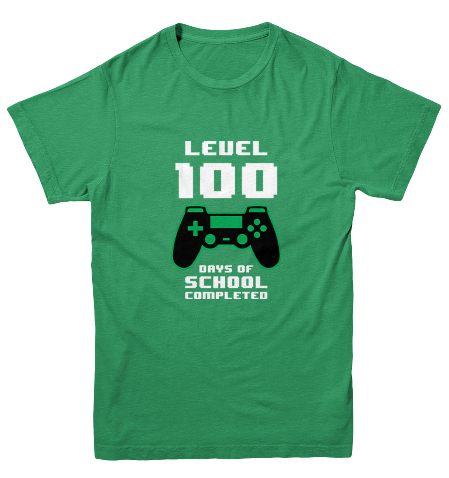 ブリストル　L/S GAME SHIRT 25AW Level 100 Days Of School Completed - Student Gamer Youth T
