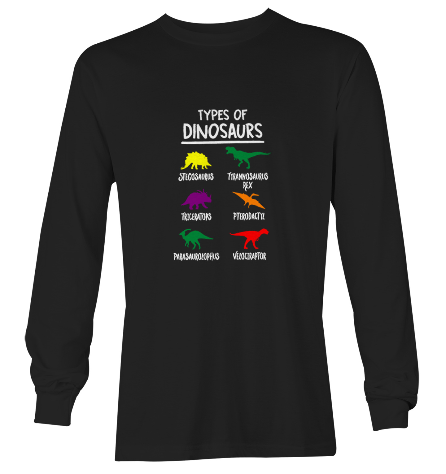 Types Of Dinosaurs - T Rex Fossils Tyrannosaurus Cool Youth T-Shirt - Picture 13 of 20