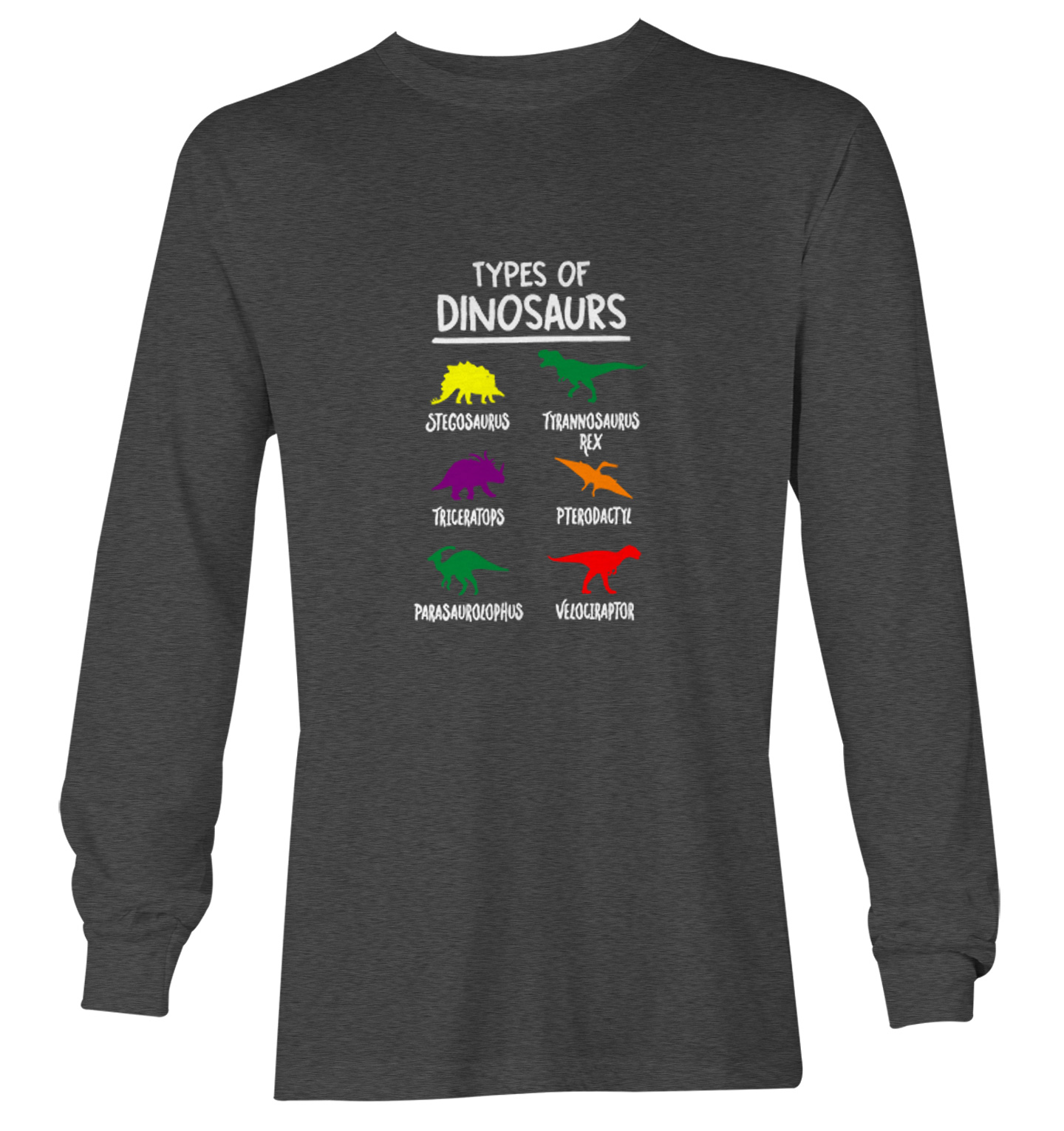 Types Of Dinosaurs - T Rex Fossils Tyrannosaurus Cool Youth T-Shirt - Picture 14 of 20