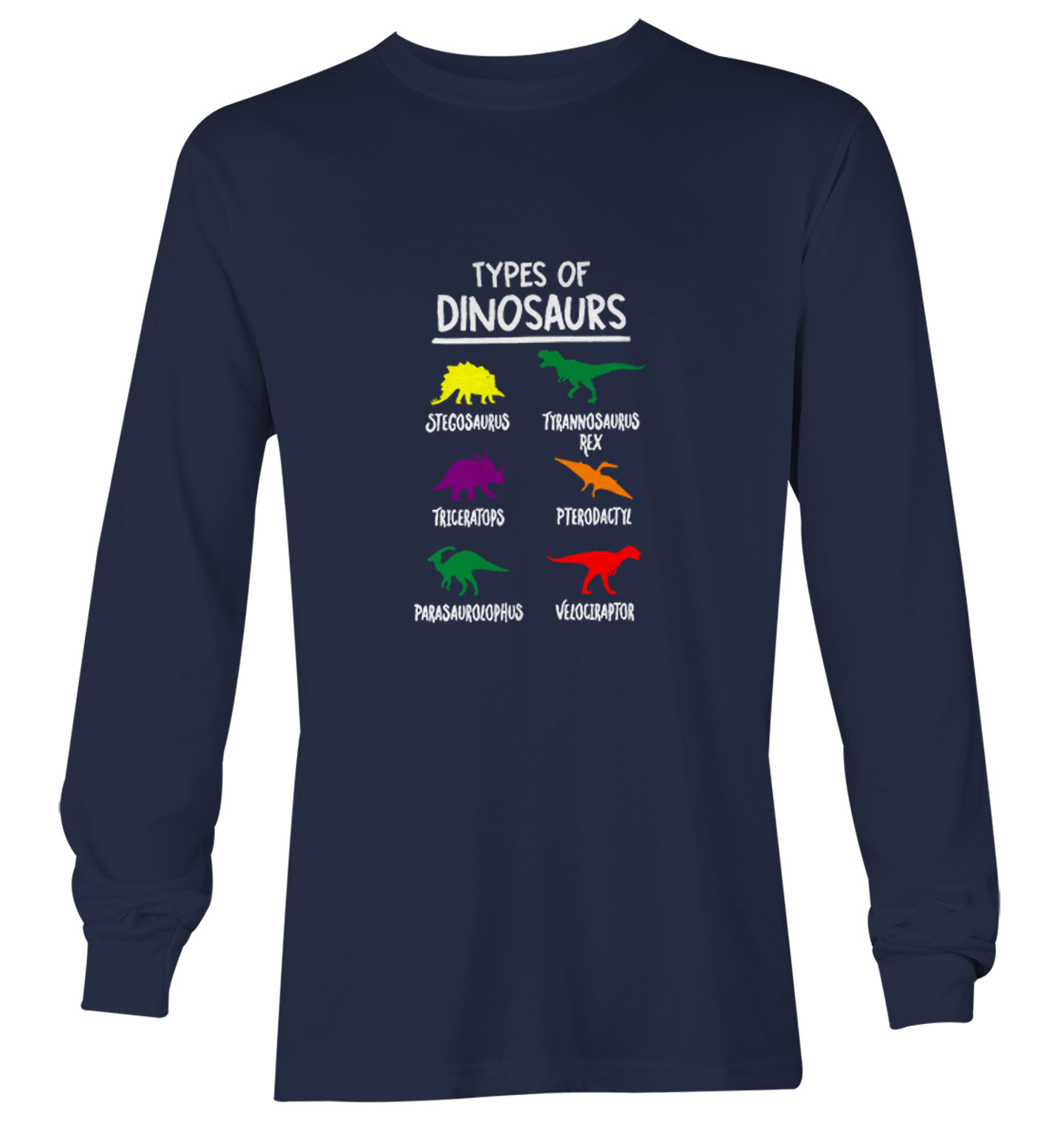 Types Of Dinosaurs - T Rex Fossils Tyrannosaurus Cool Youth T-Shirt - Picture 17 of 20