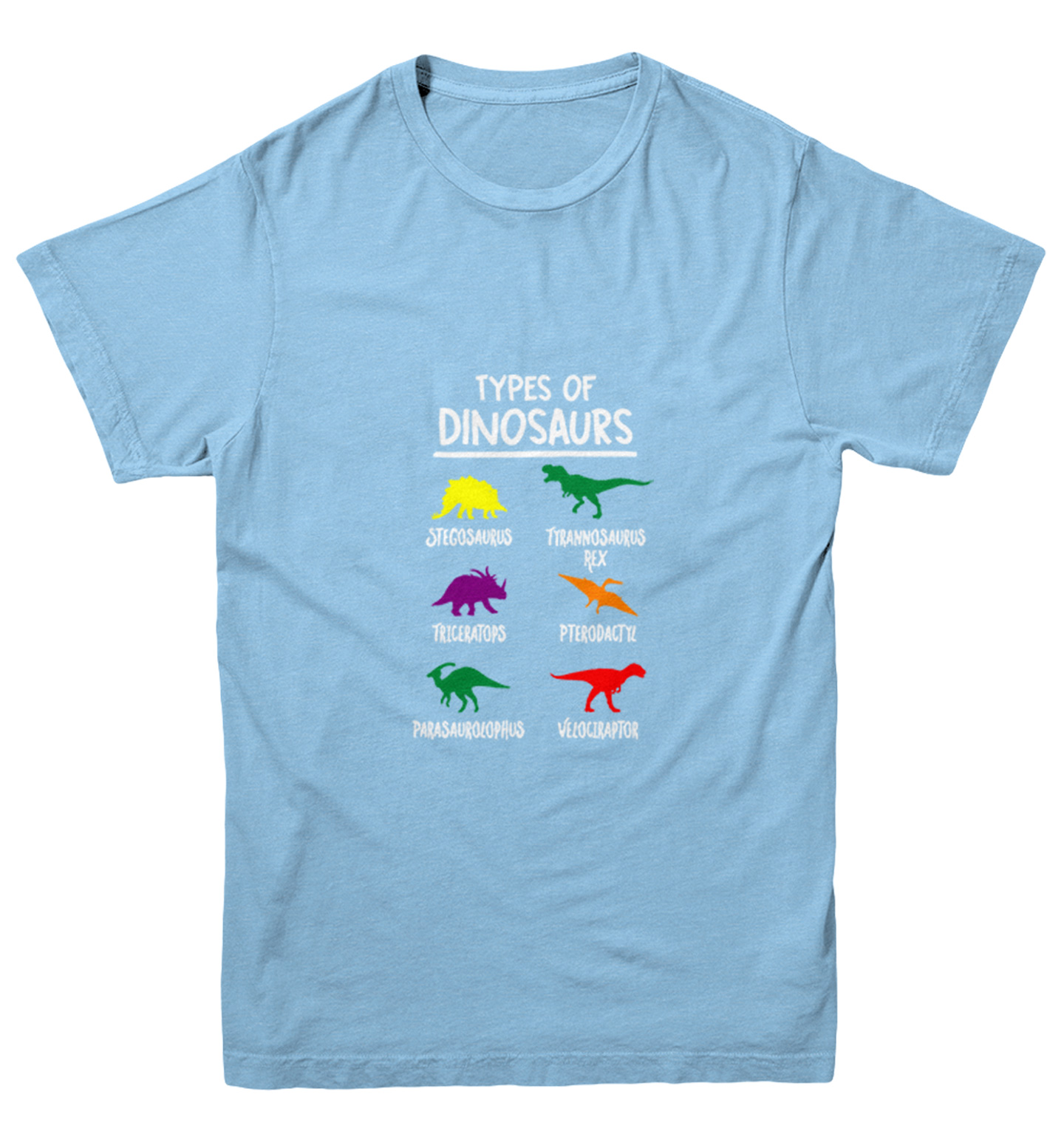 Types Of Dinosaurs - T Rex Fossils Tyrannosaurus Cool Youth T-Shirt - Picture 5 of 20