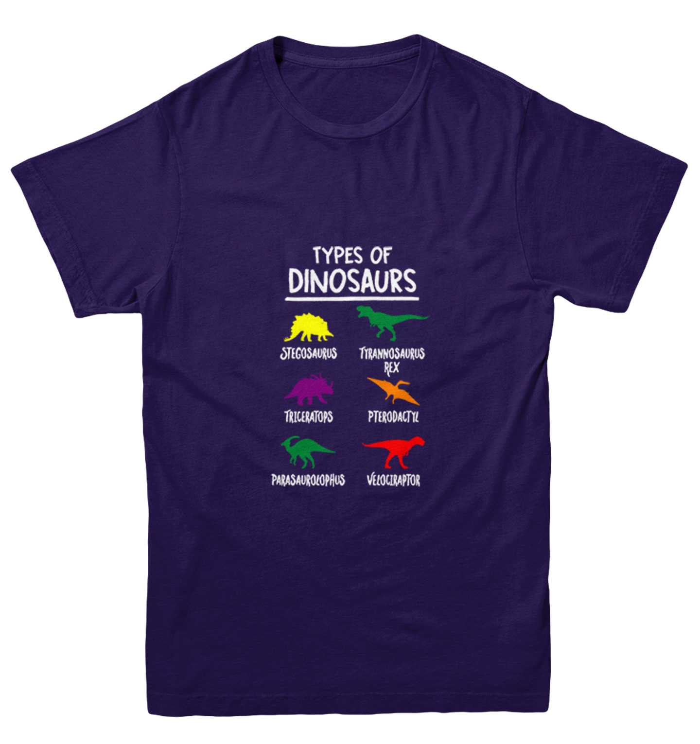 Types Of Dinosaurs - T Rex Fossils Tyrannosaurus Cool Youth T-Shirt - Picture 10 of 20