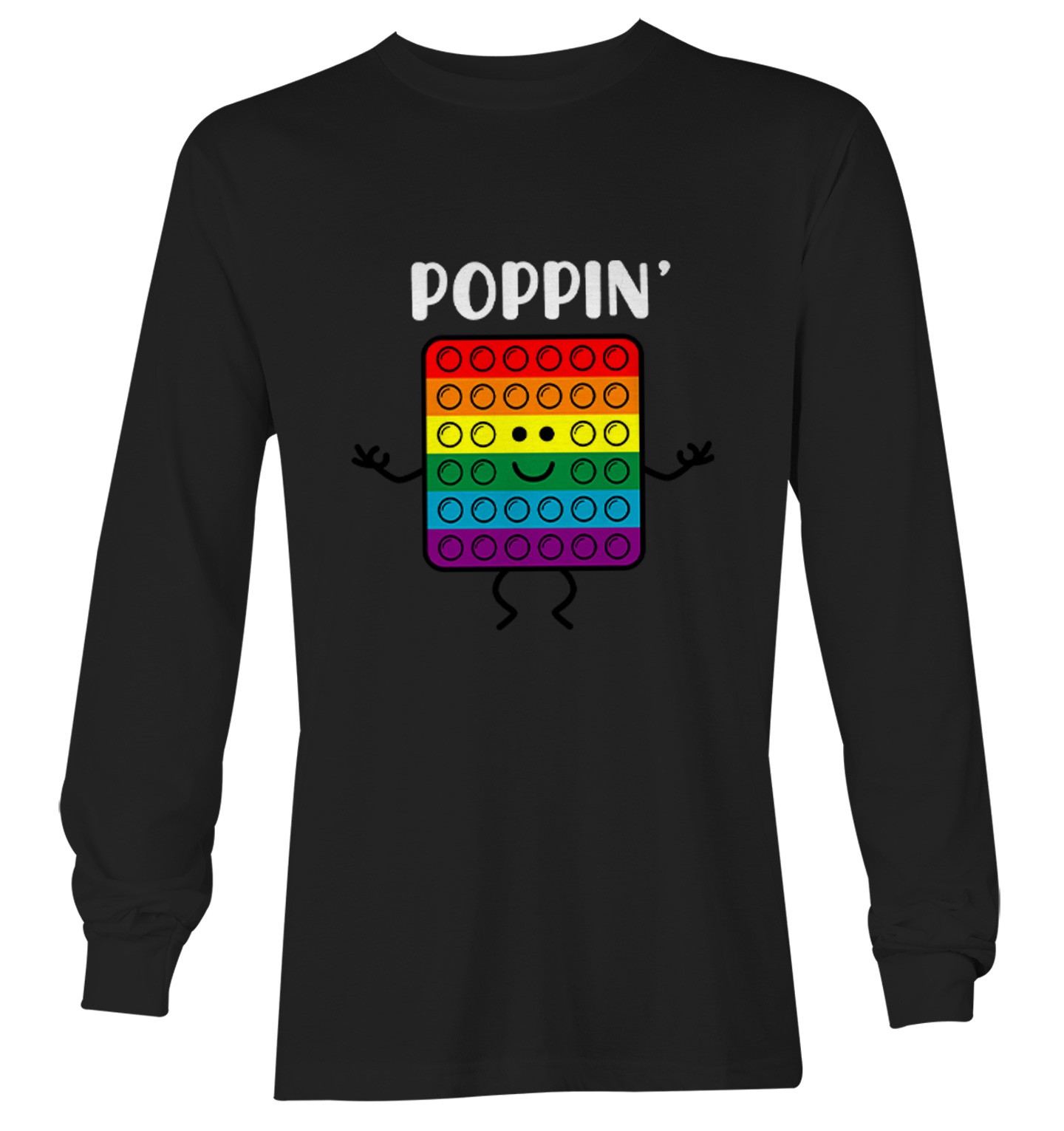Poppin' - Popper Fidget Anxiety Stress Reliever Toy Youth T-Shirt - Picture 13 of 20