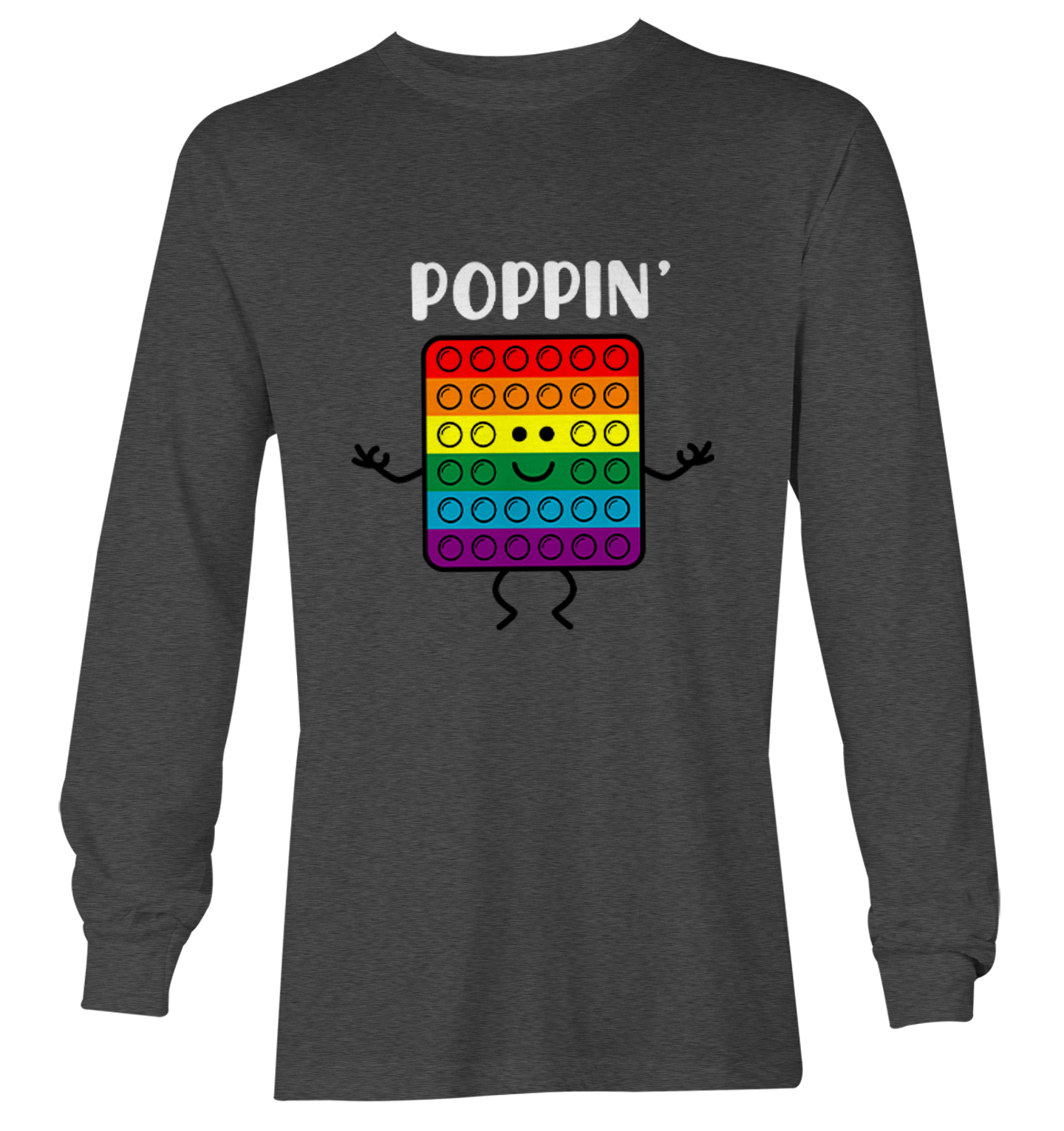Poppin' - Popper Fidget Anxiety Stress Reliever Toy Youth T-Shirt - Picture 14 of 20