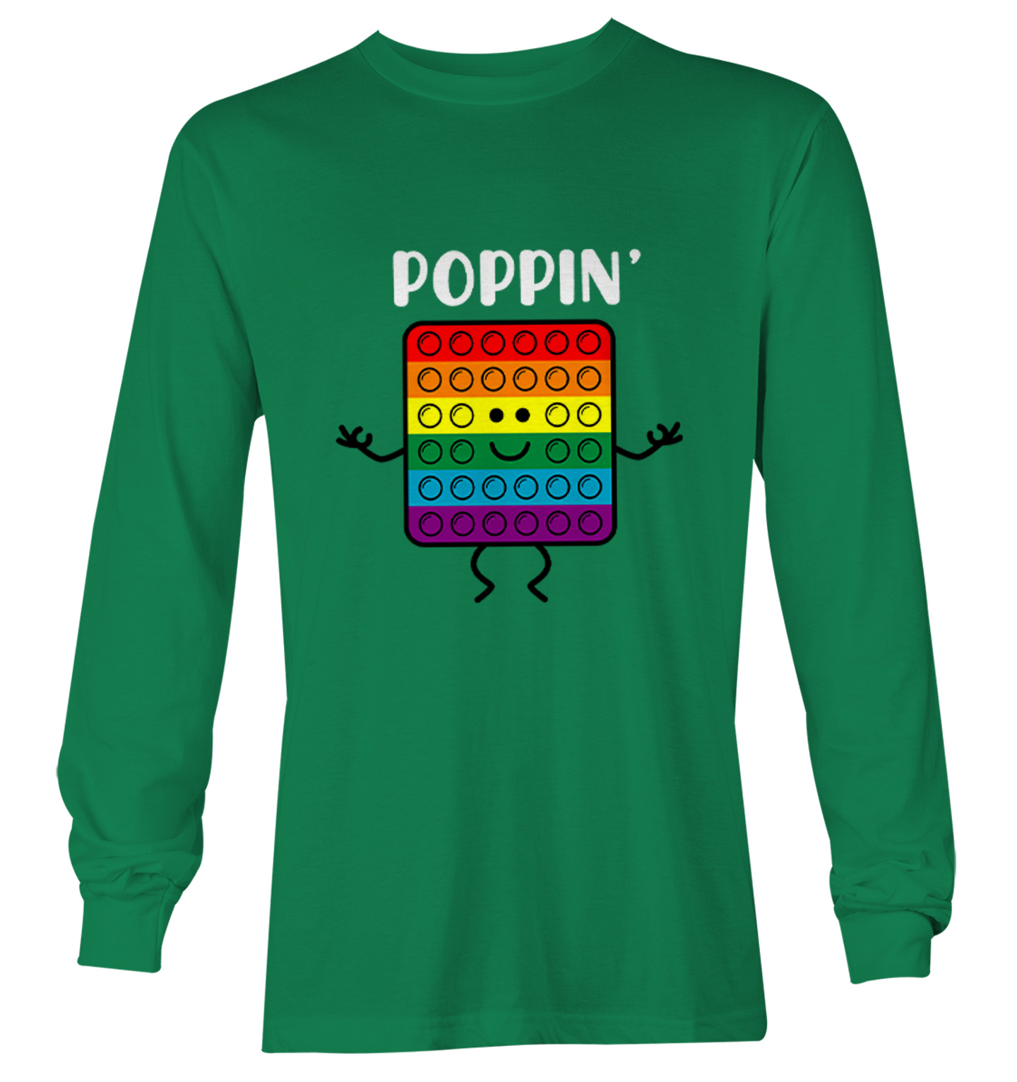 Poppin' - Popper Fidget Anxiety Stress Reliever Toy Youth T-Shirt - Picture 15 of 20